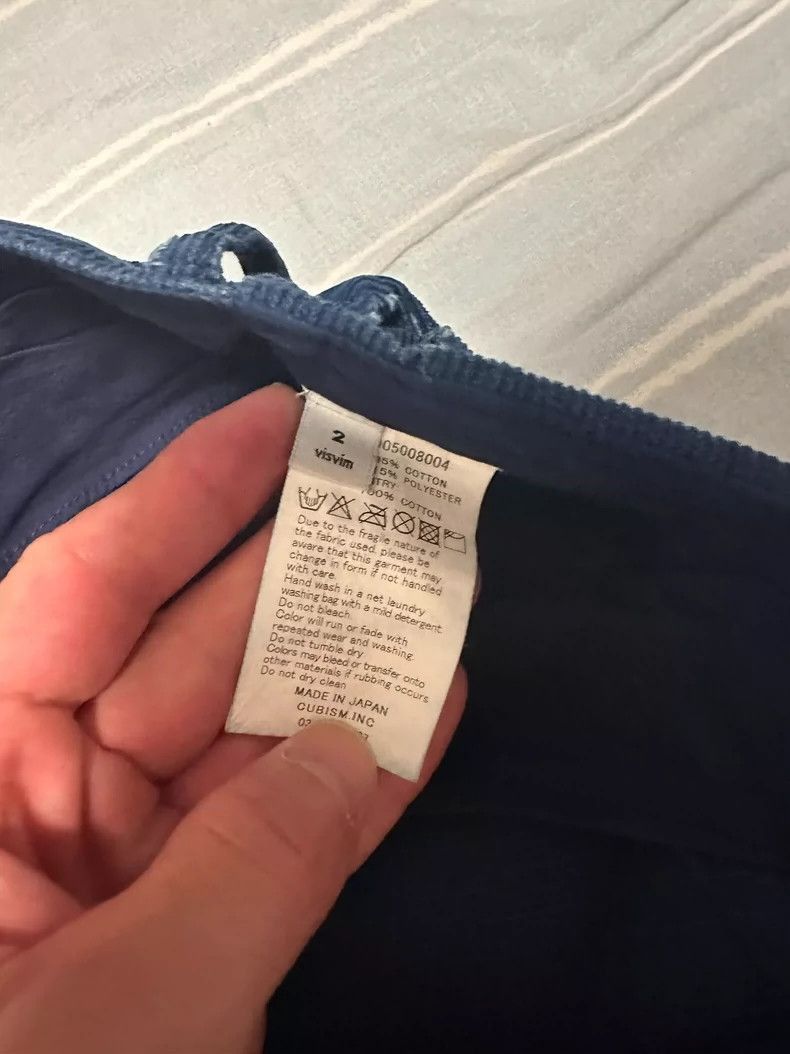 Visvim VisvimVisvim Chino Shorts in Blue Dye Version-2504 Size US 32 / EU 48 - 3 Thumbnail