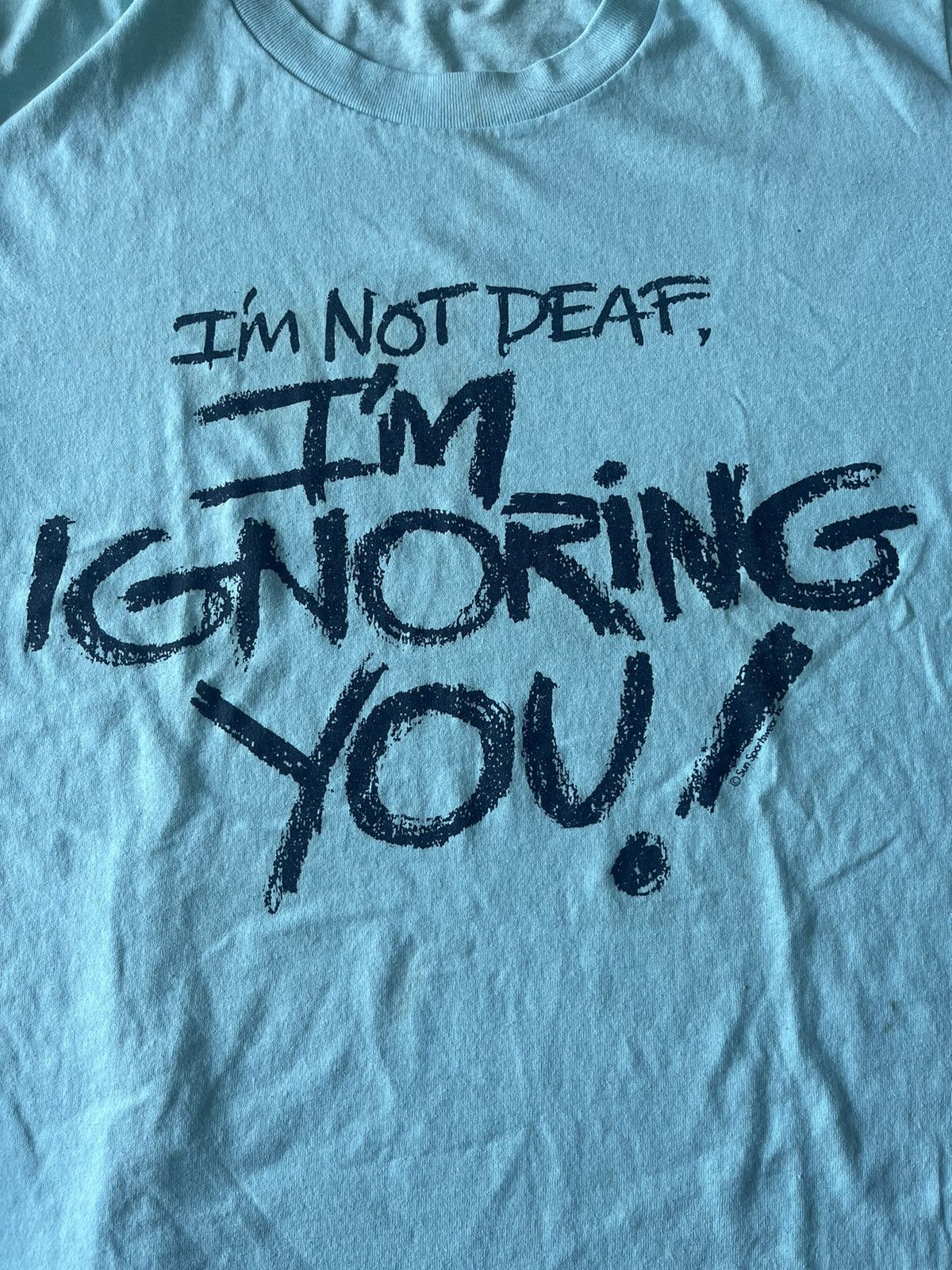 Vintage Vintage I’m not deaf I’m ignoring you shirt Size US L / EU 52-54 / 3 - 2 Thumbnail