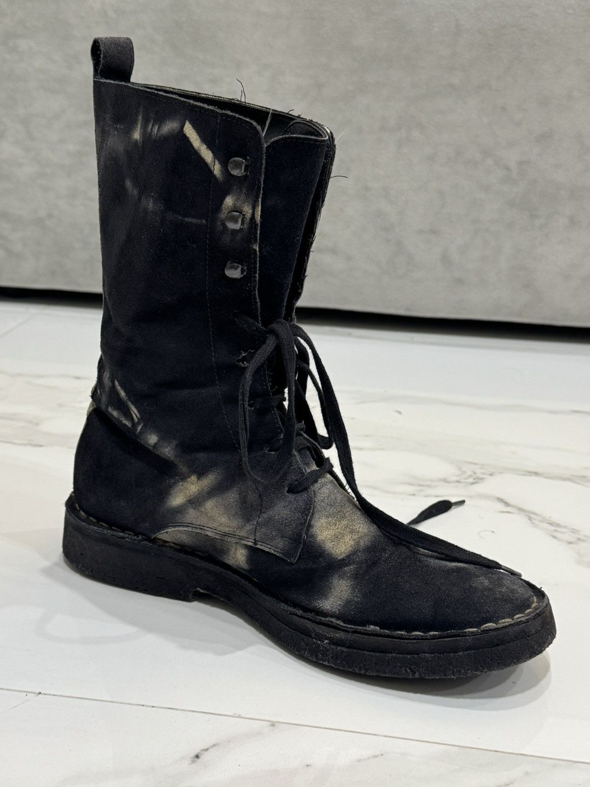 Ann Demeulemeester Ann demeulemeester tie-dye boots ss01 (37eu) Size US 7 / IT 37 - 8 Thumbnail