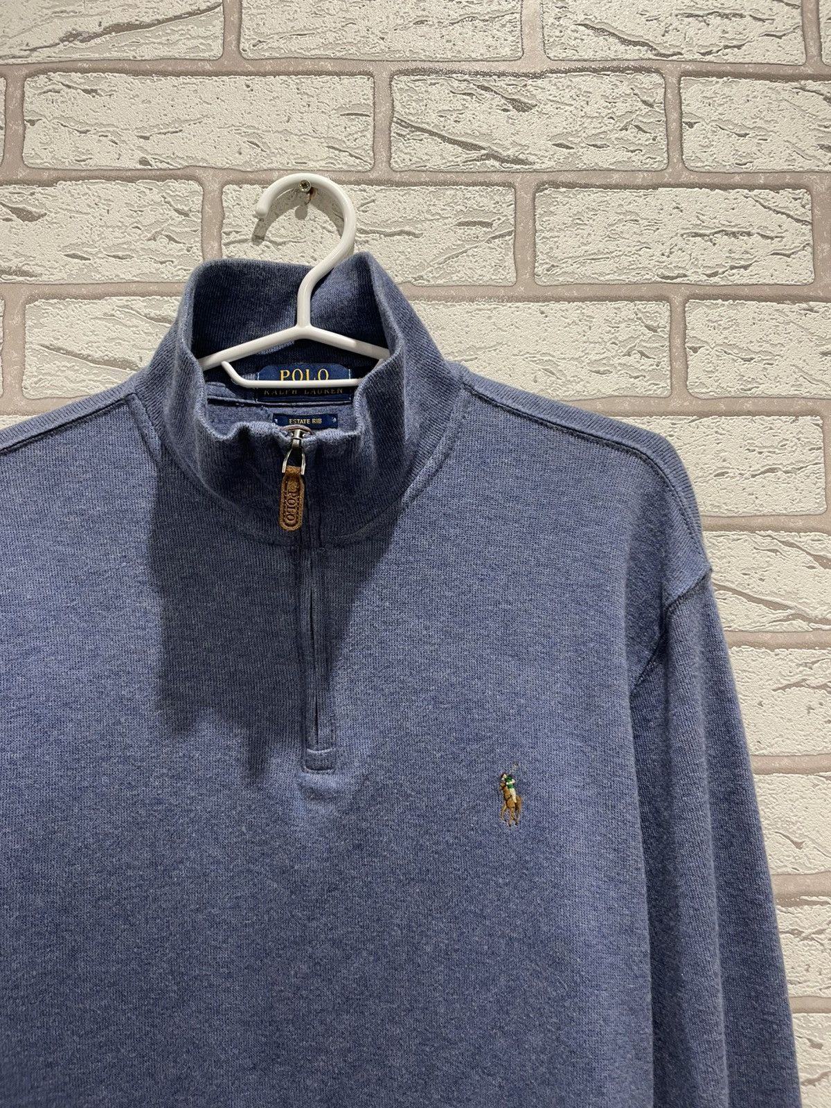 Polo Ralph Lauren × Vintage Polo Ralph Lauren PRL 1/3 1/4 Zip Sweater Size US M / EU 48-50 / 2 - 4 Thumbnail
