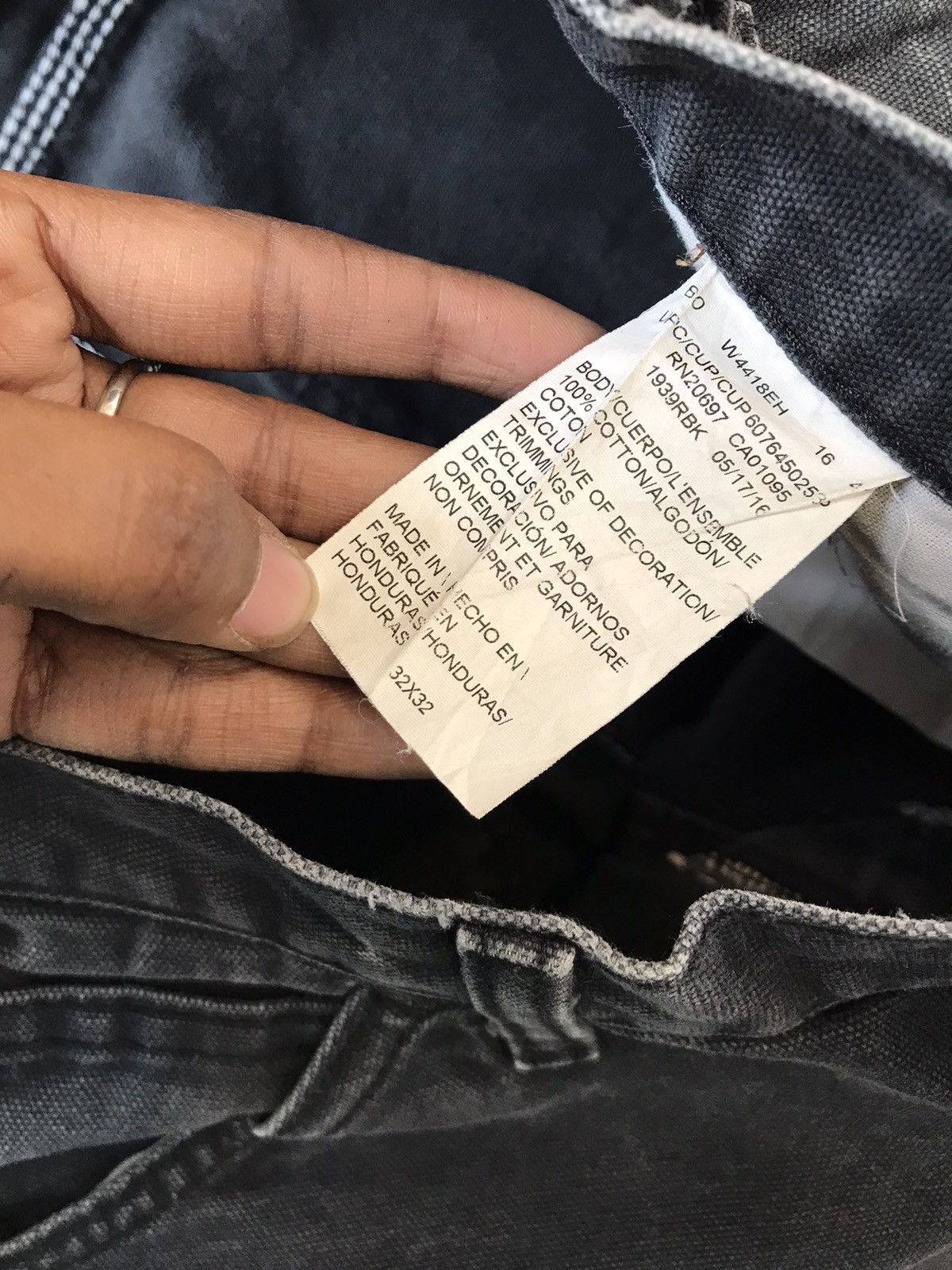 Dickies × Vintage Vintage dickies faded carpenter denim Size US 32 / EU 48 - 7 Thumbnail