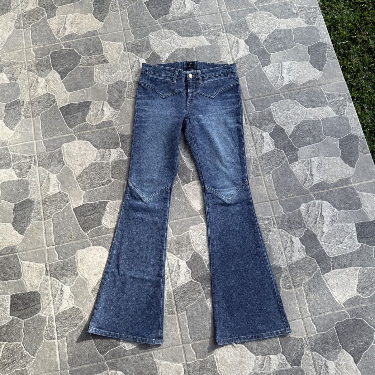 Japanese Brand ET BOITE Flare Jeans Size 32" / US 10 / IT 46 - 1 Thumbnail