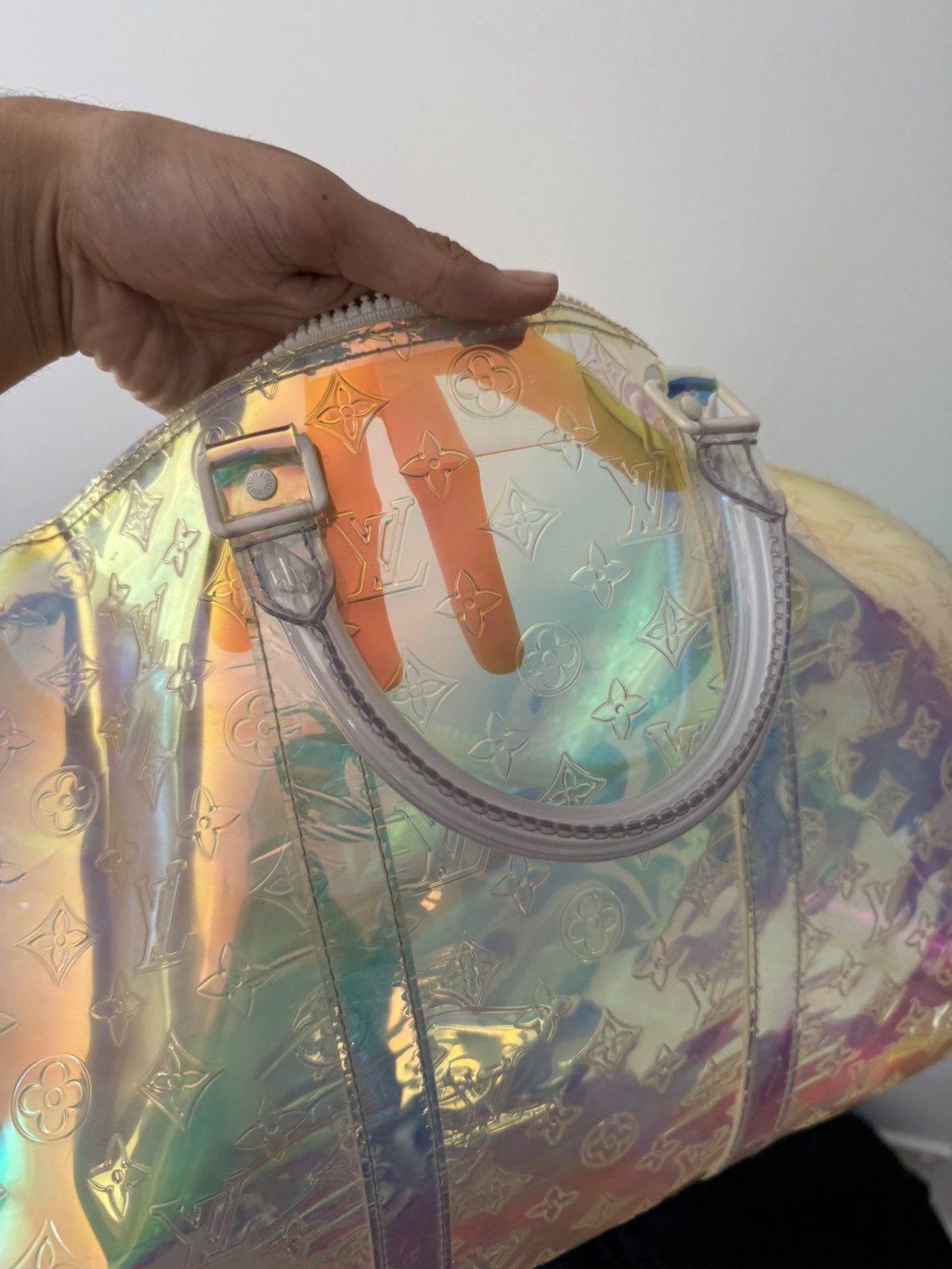 Louis Vuitton Louis Vuitton Keepall Bandouliere Prism 50 Size ONE SIZE - 12 Thumbnail
