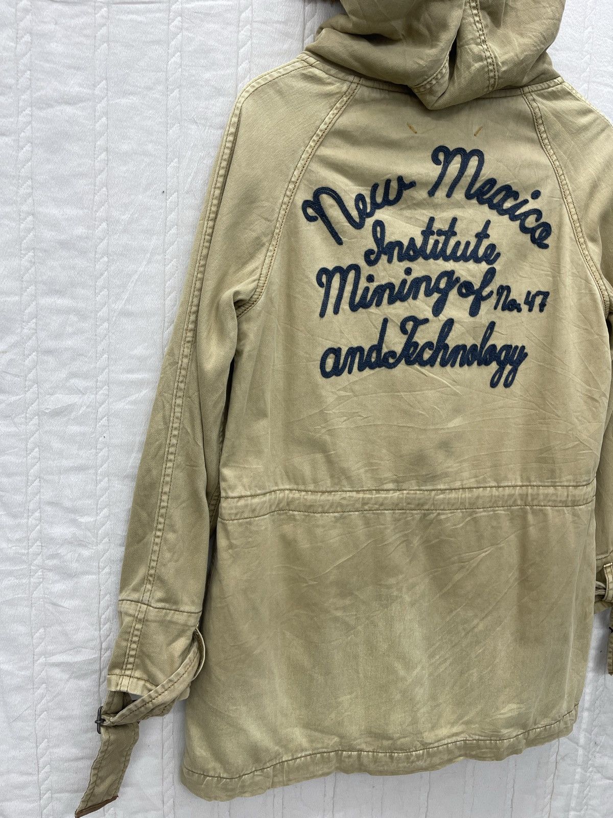 Japanese Brand × Vintage VTG CUBE SUGAR U.S.J ARMY PARKA HOODIE Size US M / EU 48-50 / 2 - 5 Thumbnail