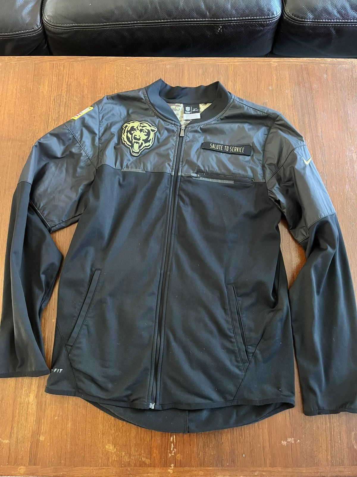 Nike Chicago Bears Salute to Service Jacket Size Small Size US S / EU 44-46 / 1 - 1 Thumbnail