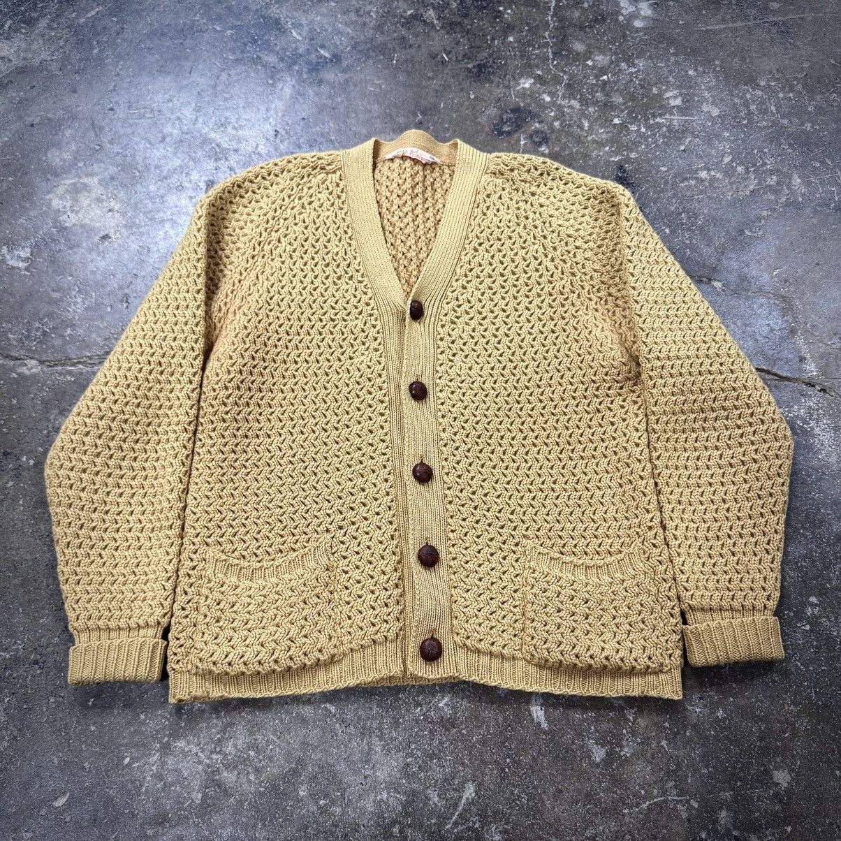 Kurt Cobain Yellow Cardigan | Grailed