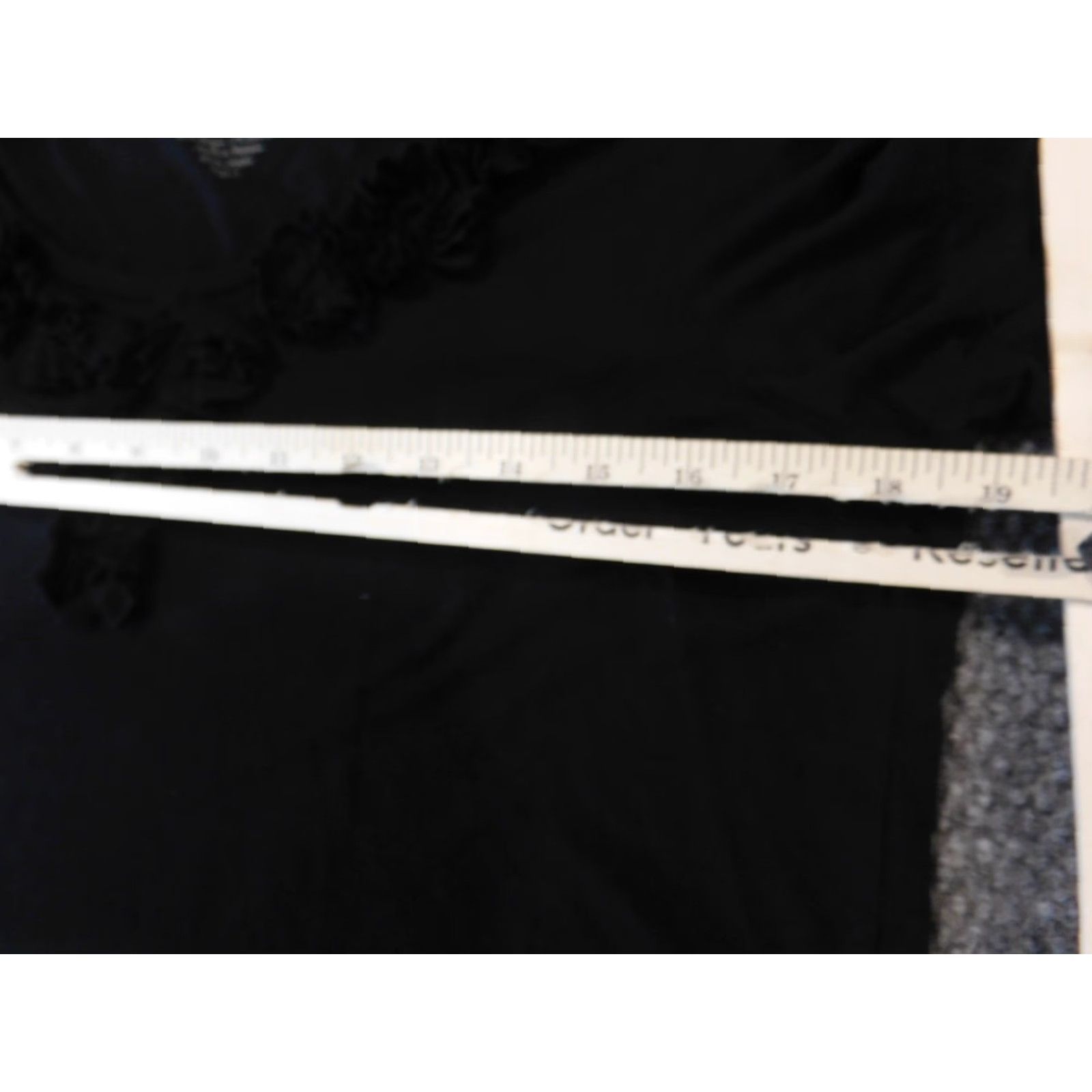 Vintage Chicos Blouse Shirt Women Kid s 1 Black Flower Stretch Rayon Spandex Crew Neck Short Sleeve Pullover Casual Button Basic Vintage No Regular Womens Size XS / US 0-2 / IT 36-38 - 6 Thumbnail