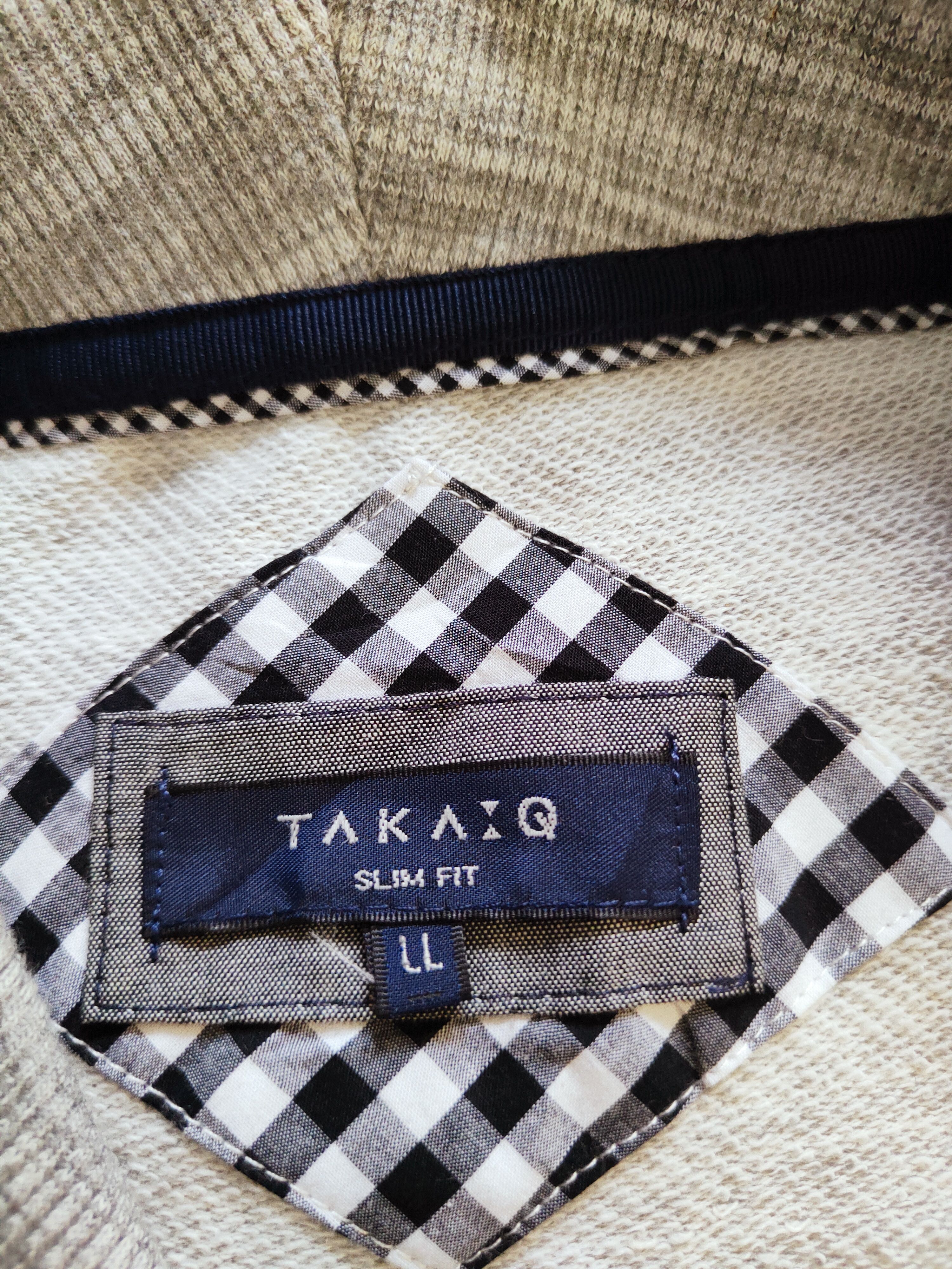 Japanese Brand Takaiq japan vintage Gray knitwear Cardigan #S2574 Size US L / EU 52-54 / 3 - 10 Thumbnail