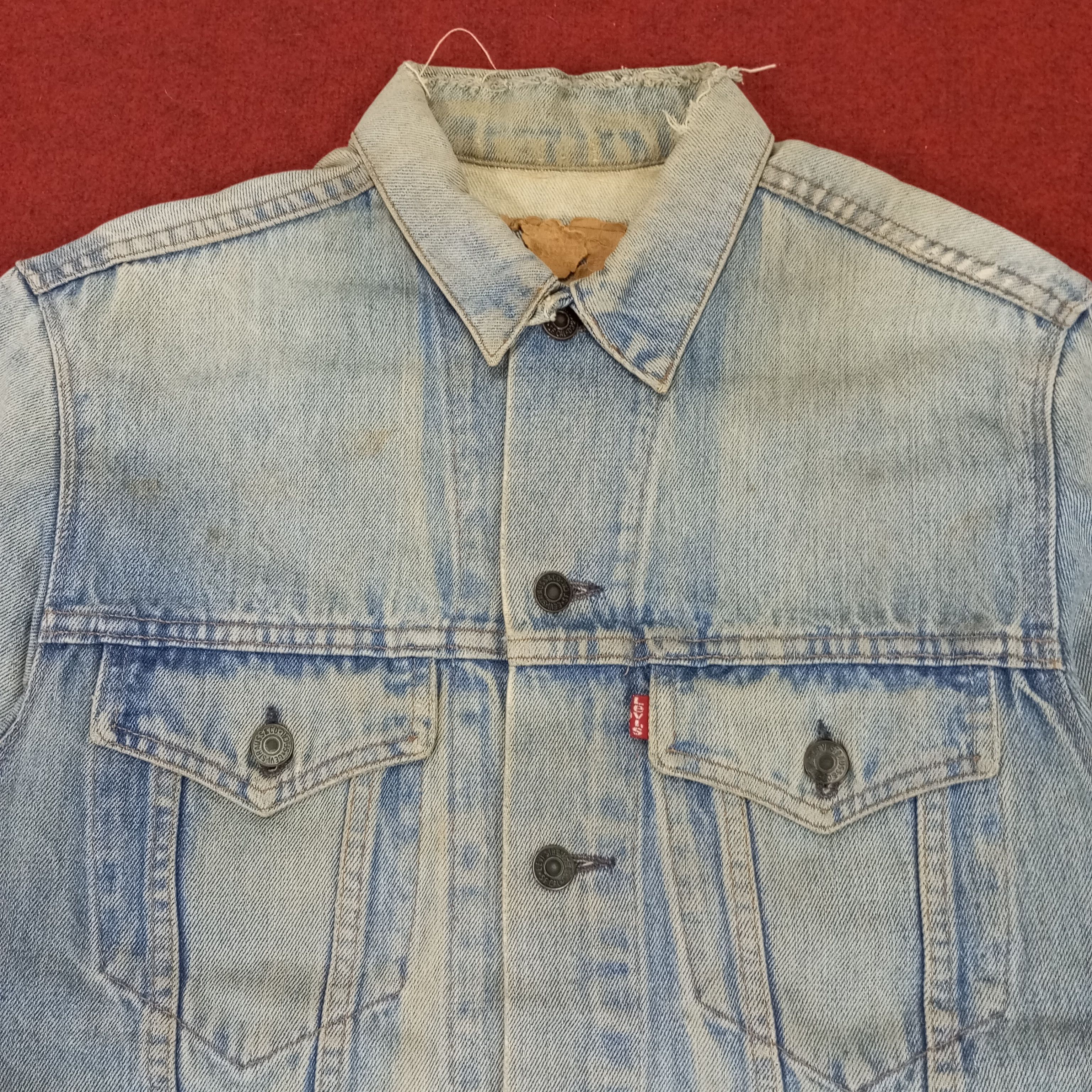 Levi's × Vintage Levis X Custom Skulls Design Jacket Fashion Streetwear Style Size US S / EU 44-46 / 1 - 4 Thumbnail