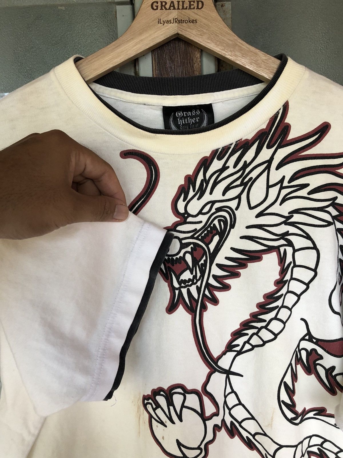 Japanese Brand Vintage Destroy The Despair Dragon Shirt Tee Size US L / EU 52-54 / 3 - 6 Thumbnail