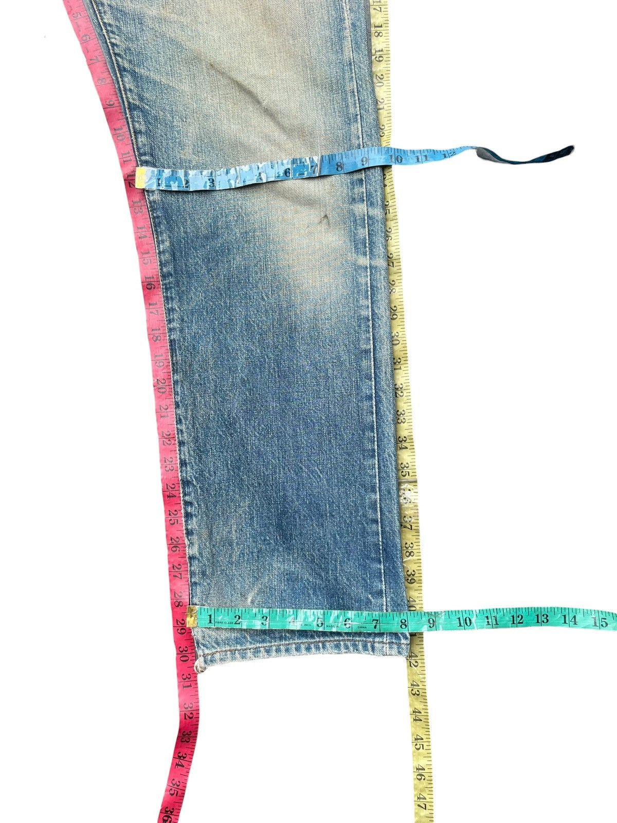 Levi's Vintage 1991 Levis 502XX E Selvedge Denim Size US 32 / EU 48 - 17 Thumbnail