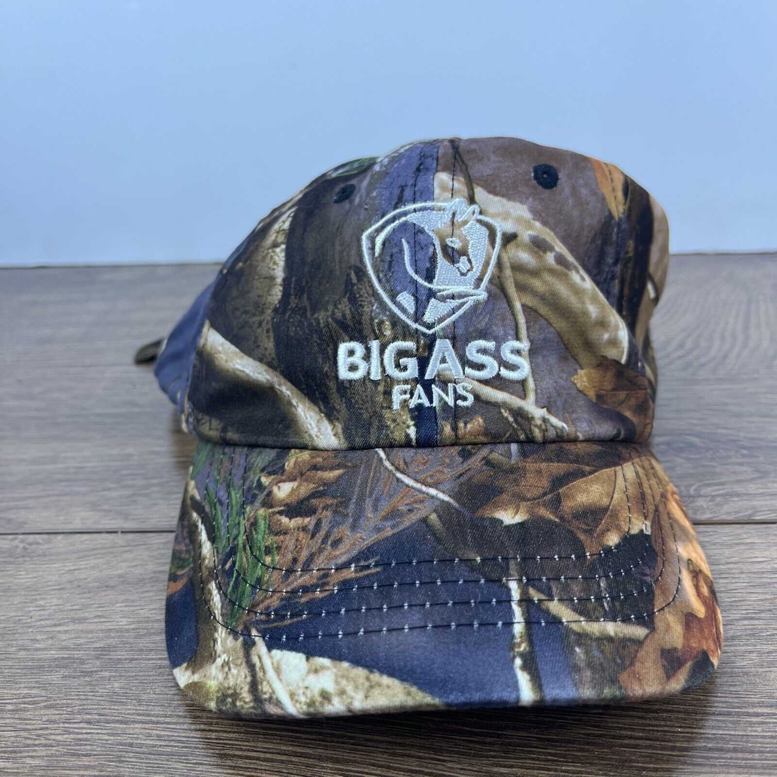 Other Big Ass Fans Hat Fan Camo Adjustable Hat Camo Hat Adjustable Size ONE SIZE - 1 Thumbnail