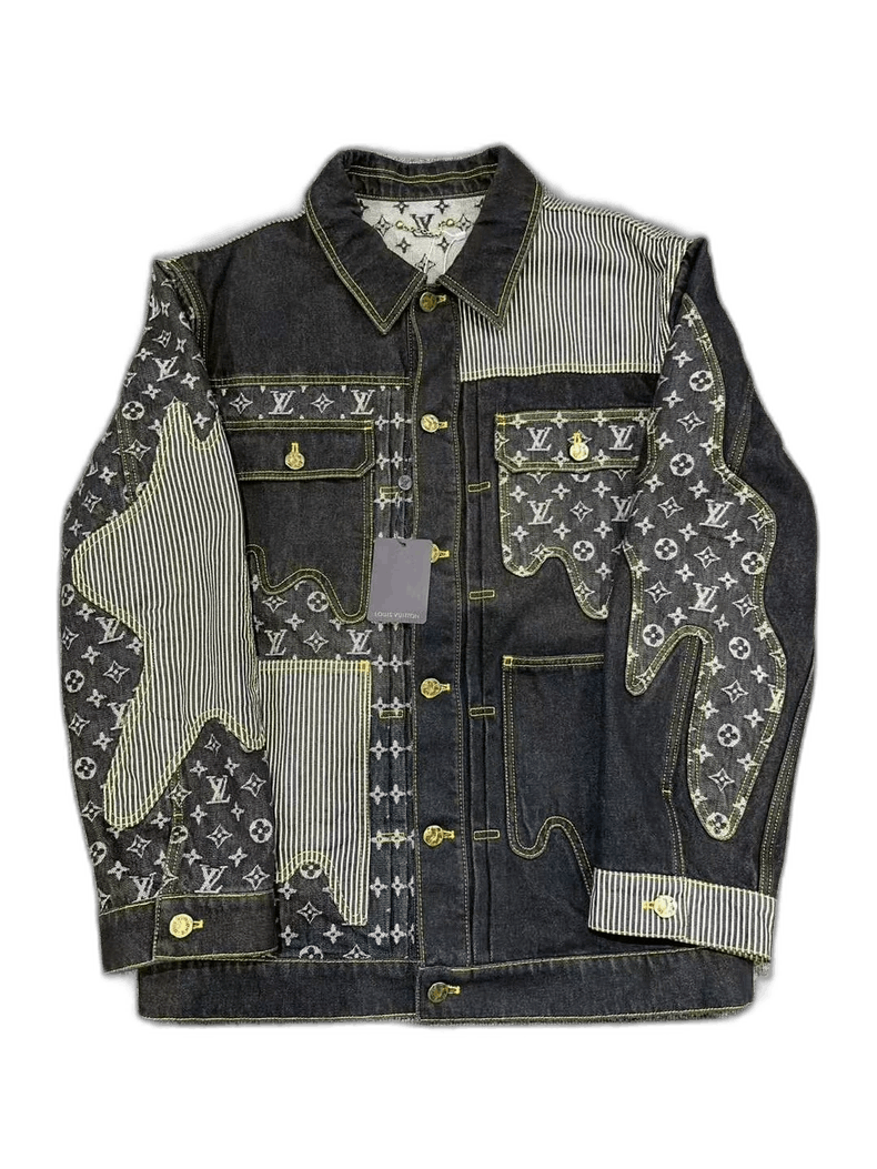 Louis Vuitton Louis Vuitton Nigo 2.0 Denim Jacket-2507 Size US S / EU 44-46 / 1 - 1 Thumbnail