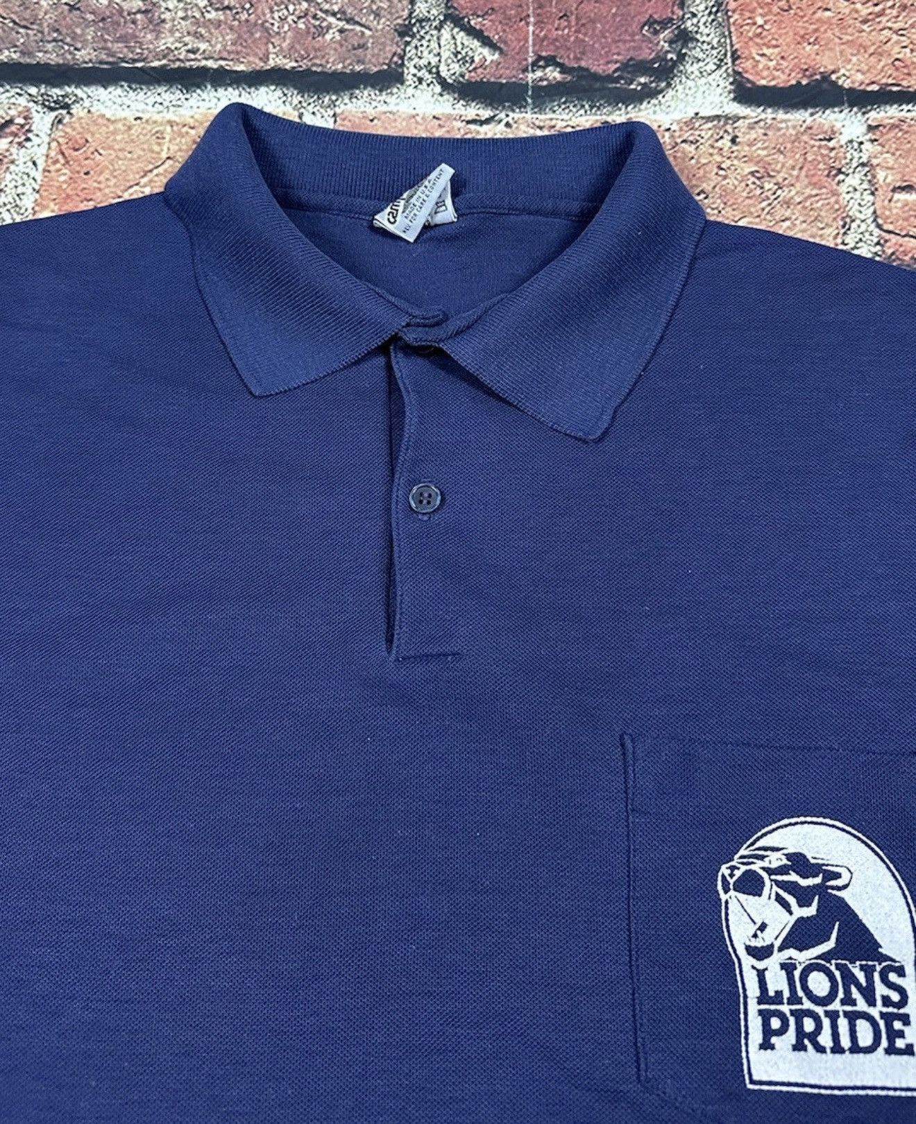 NCAA Vintage Penn State Nittany Lions Polo Collar Shirt 70s 80s Size US L / EU 52-54 / 3 - 4 Thumbnail