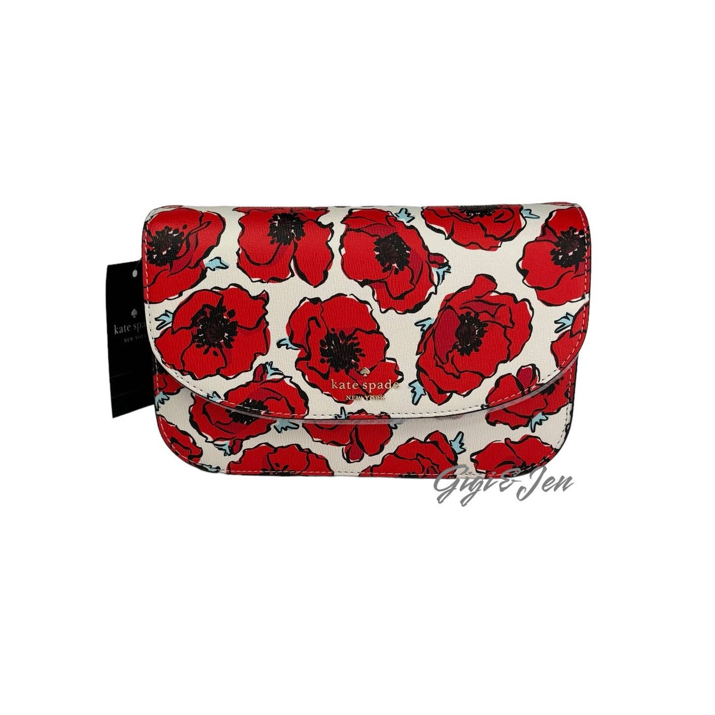 Kate Spade Kate Spade Kristi Chain Flap Floral Crossbody Bag New Size ONE SIZE - 3 Thumbnail