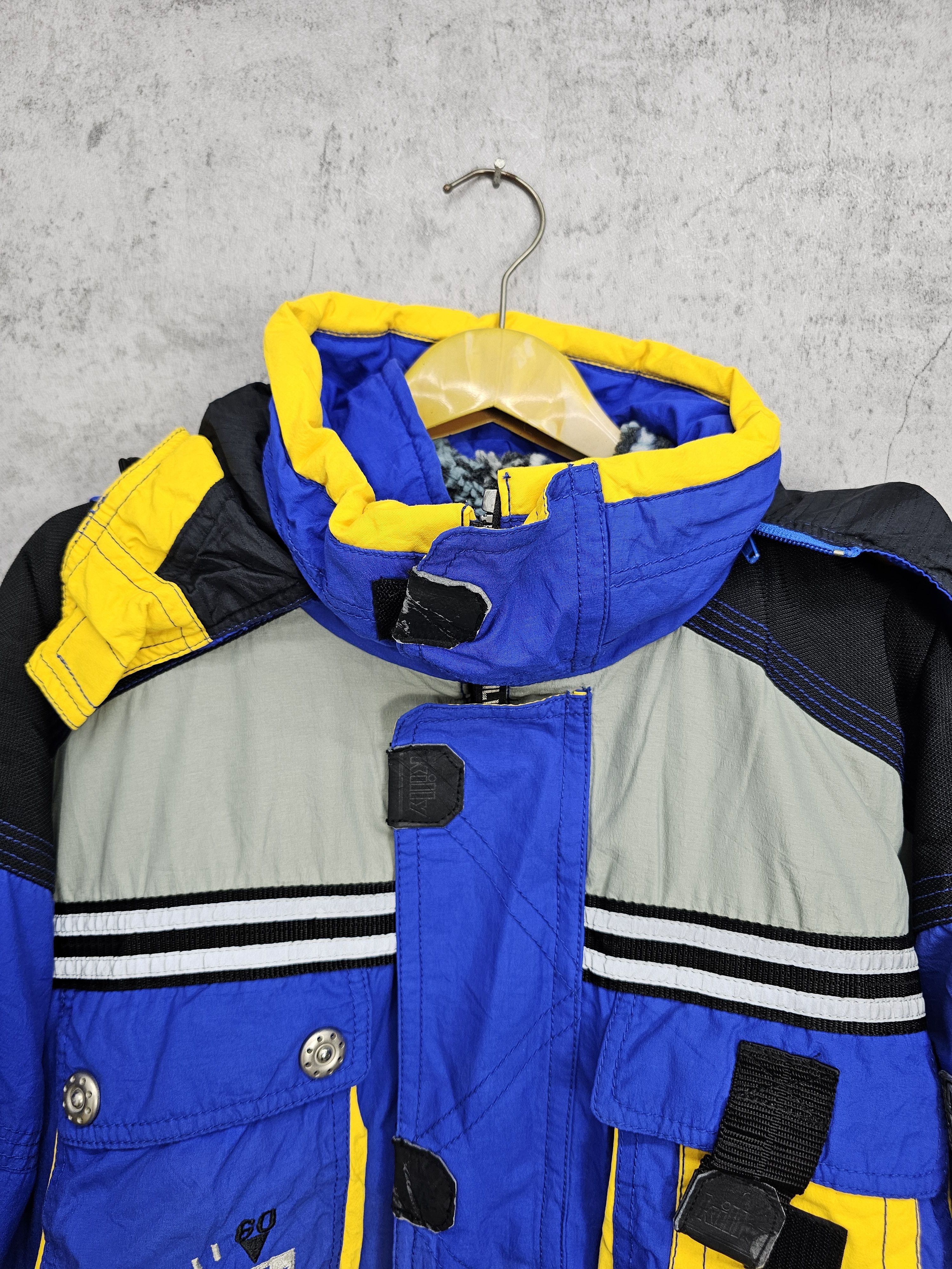 Japanese Brand JEAN CLAUDE KILLY Skiwear Multi Colour Ski Jacket J0016 Size US L / EU 52-54 / 3 - 10 Thumbnail