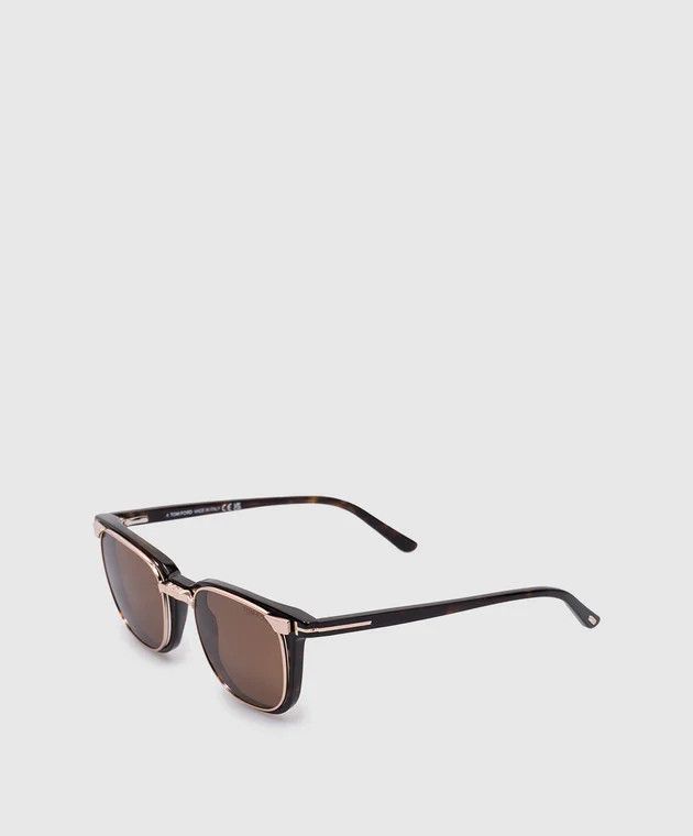 Tom Ford NEW Tom Ford FT5916-B 052 Blue Light Clip-On(590361-GZ1) Size ONE SIZE - 3 Thumbnail