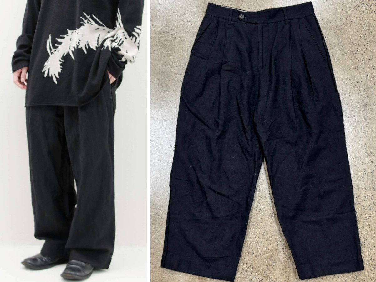Ziggy Chen Ziggy Chen 21aw/21fw TROUSERS Art Pants Size US 34 / EU 50 - 1 Thumbnail