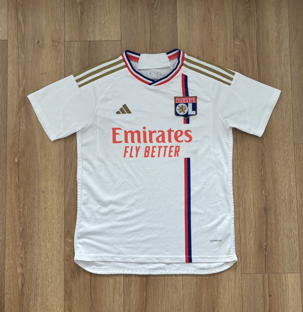 Adidas Adidas Olympique Lyon Home Jersey 22/23 Size US M / EU 48-50 / 2 - 1 Thumbnail