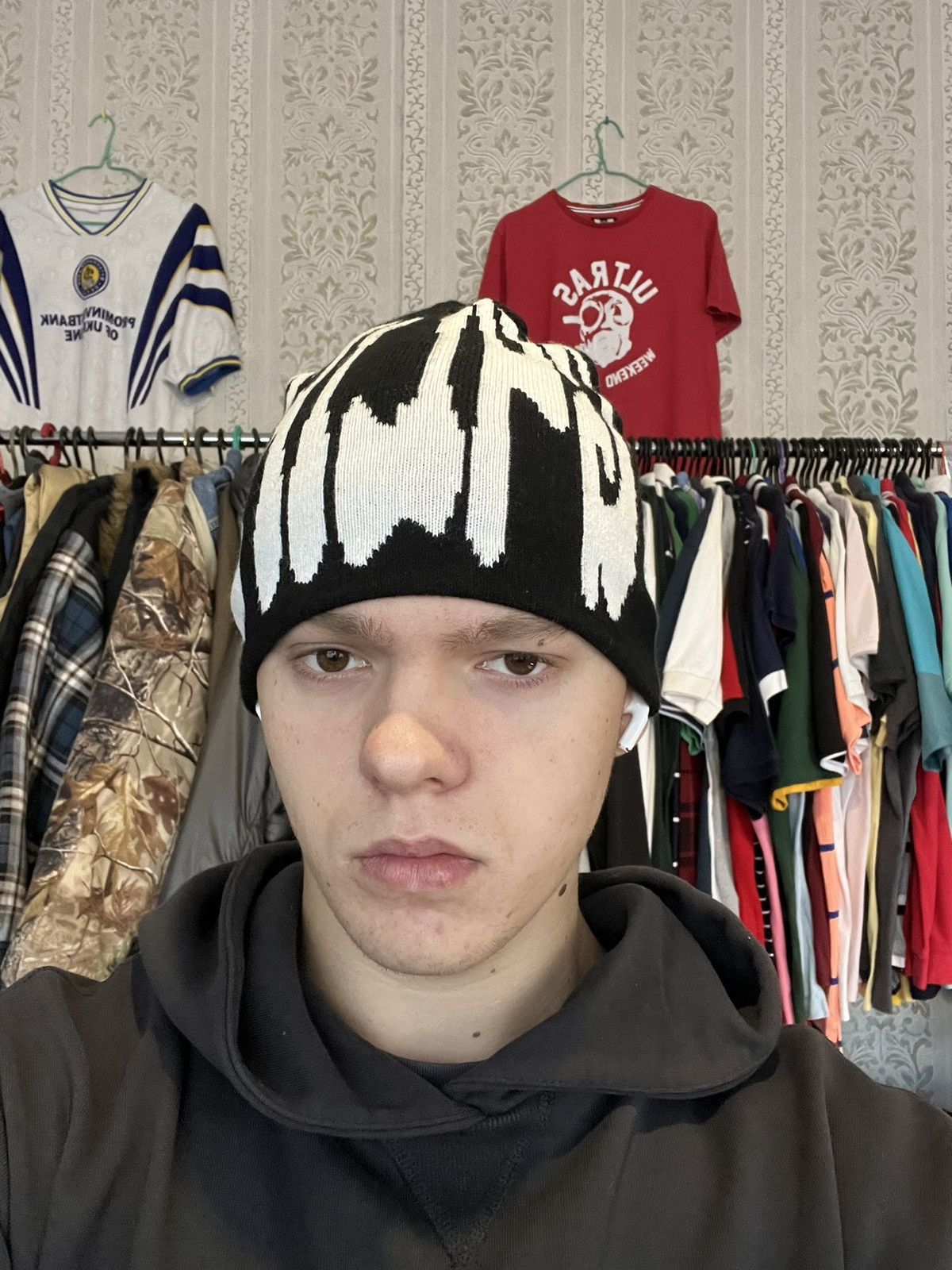 Japanese Brand Y2K Streetwear Knitting Hat Warm Beanies Hats Vintage Size ONE SIZE - 9 Thumbnail
