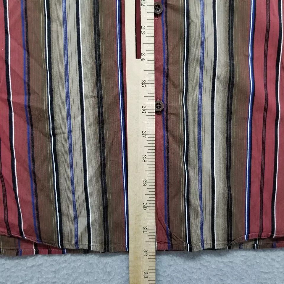 Tommy Bahama Tommy Bahama Shirt Mens XL Striped Long Sleeve Pocket Size US XL / EU 56 / 4 - 11 Thumbnail
