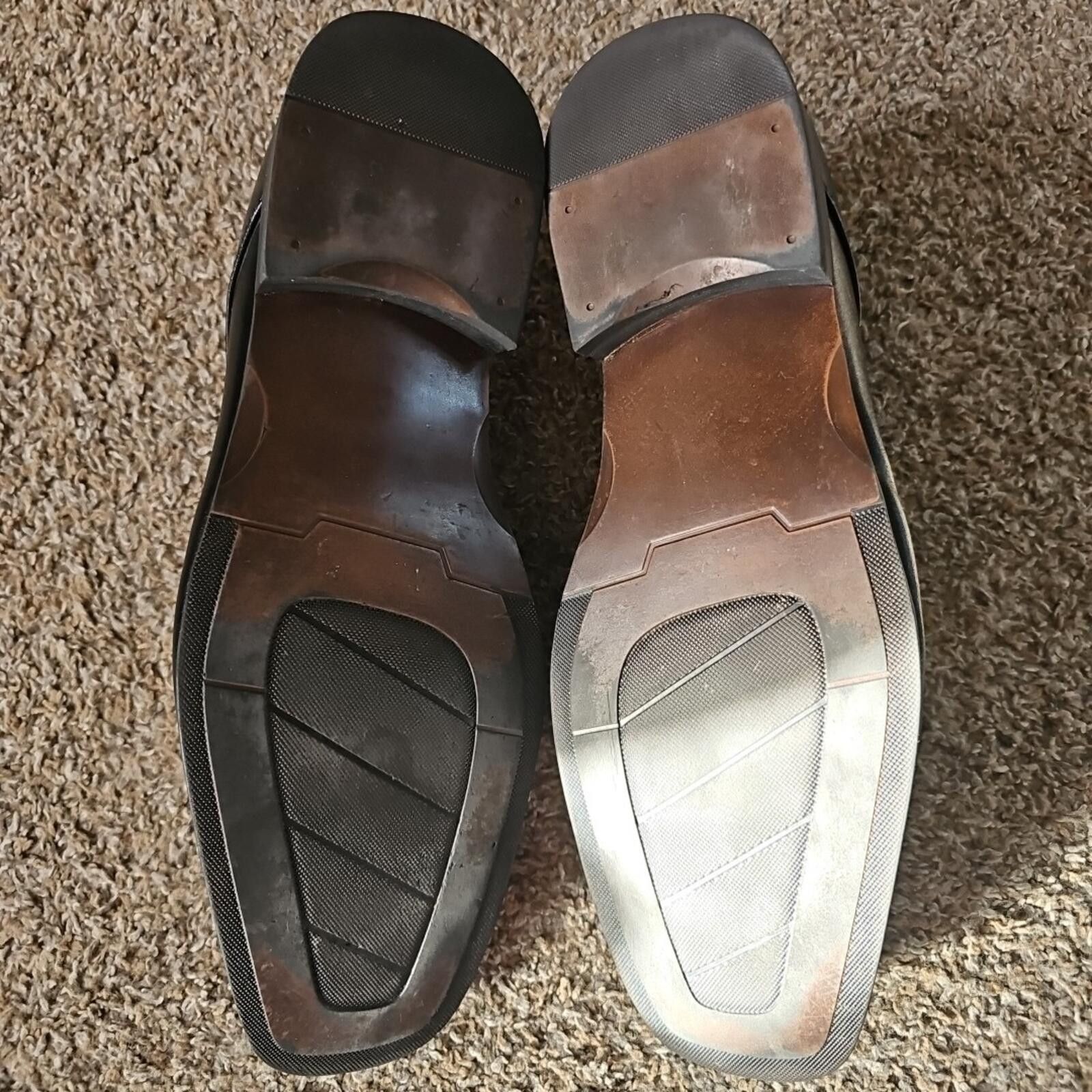 Joseph Abboud Joseph Abboud X173421 14M Black Slip On Dress Shoes Size US 14 / EU 47 - 7 Thumbnail