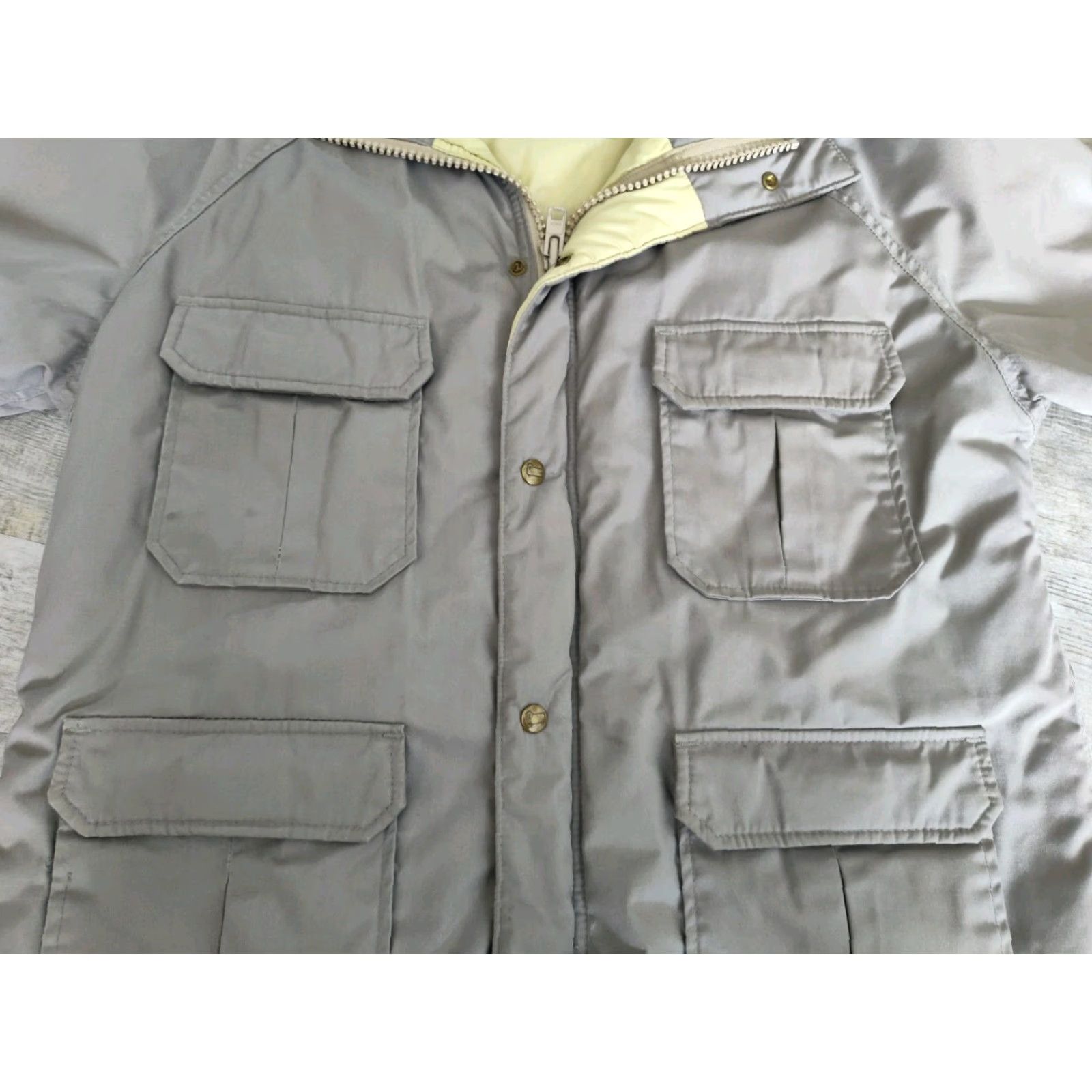 Vintage Vintage Woolrich Jacket Womens Sz Large Lined Parka Coat Made In USA Field Chore Size L / US 10 / IT 46 - 3 Thumbnail
