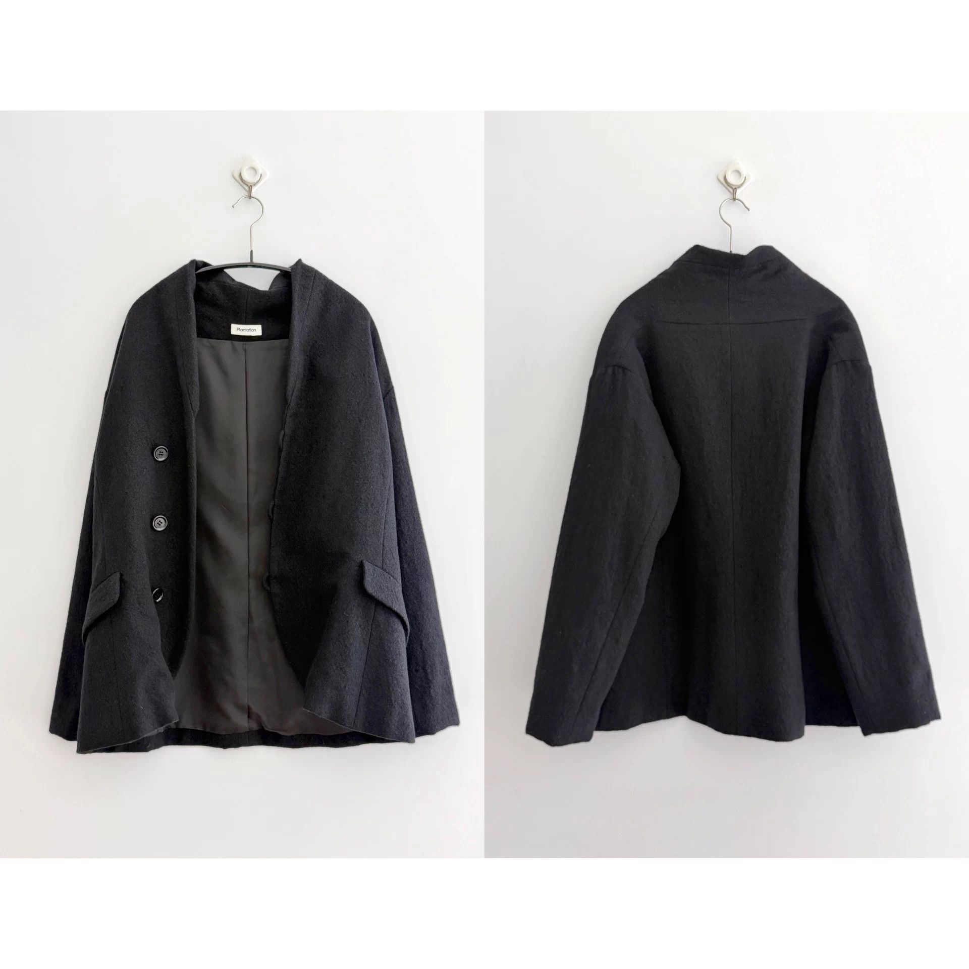 Issey Miyake Issey Miyake Plantation Side Placket Wool Jacket Size M / US 6-8 / IT 42-44 - 8 Thumbnail