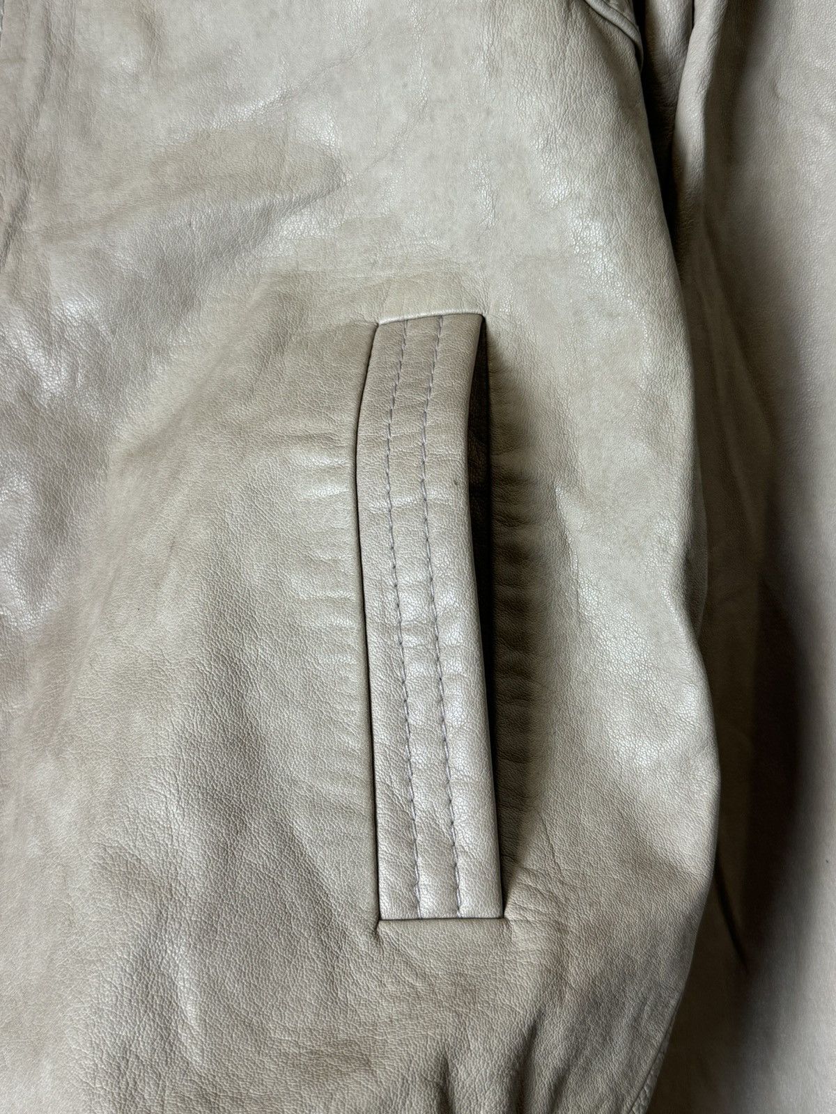 Adidas Y-3 Yohji Yamamoto | Adidas | Leather Hoodie Jacket Size US XS / EU 42 / 0 - 6 Thumbnail