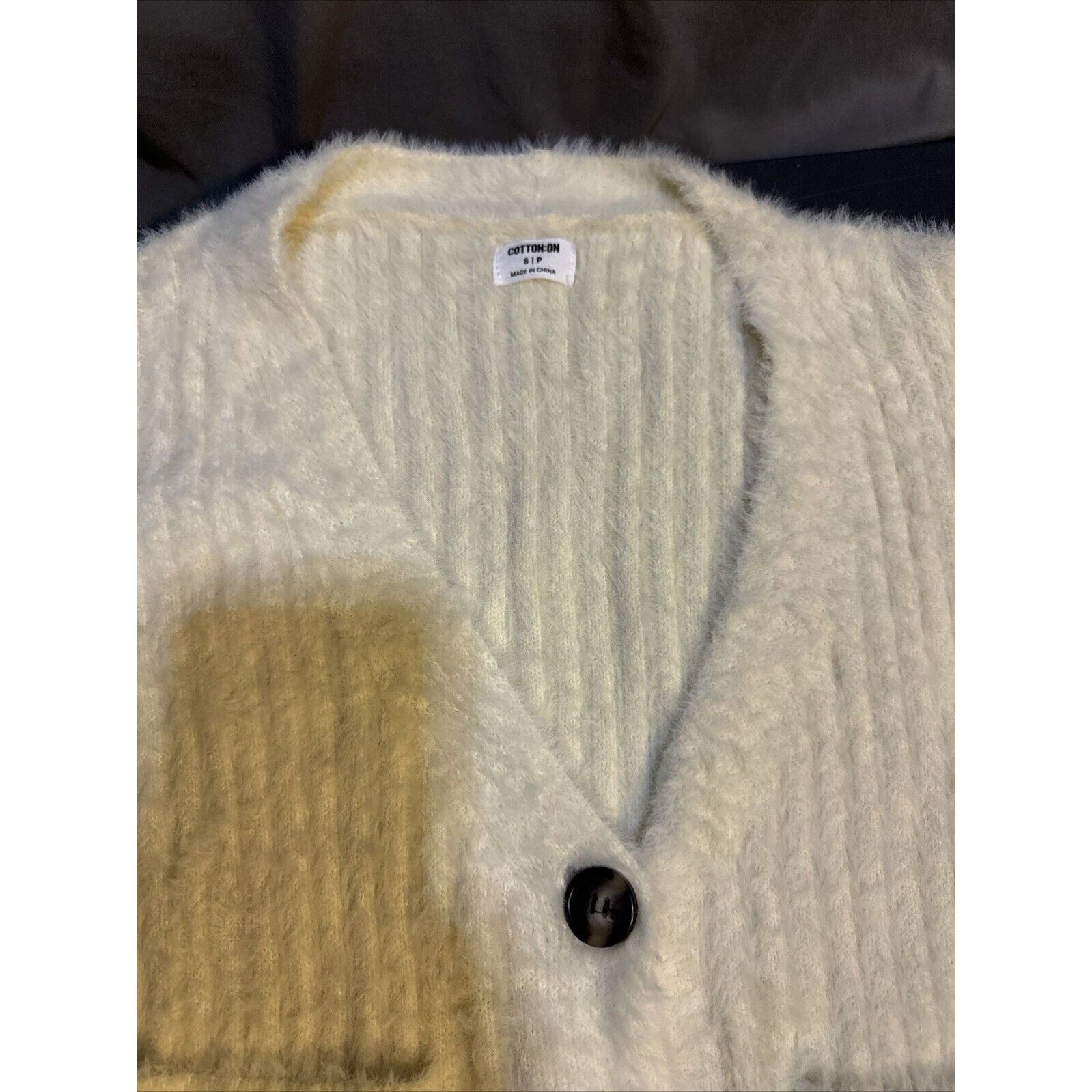 Cotton On COTTON ON Women’s Cardigan Sweater Button Down Ribbed Fuzzy Size S / US 4 / IT 40 - 7 Thumbnail