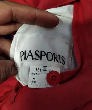Vintage Vintage Piasports Reversible Nautical Bomber Jacket Size US XL / EU 56 / 4 - 10 Thumbnail
