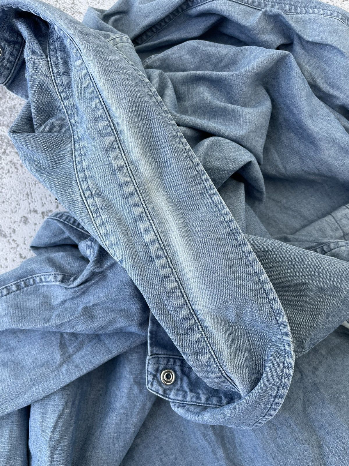 Vintage Agnes B. Homme Paris Denim Shirt
