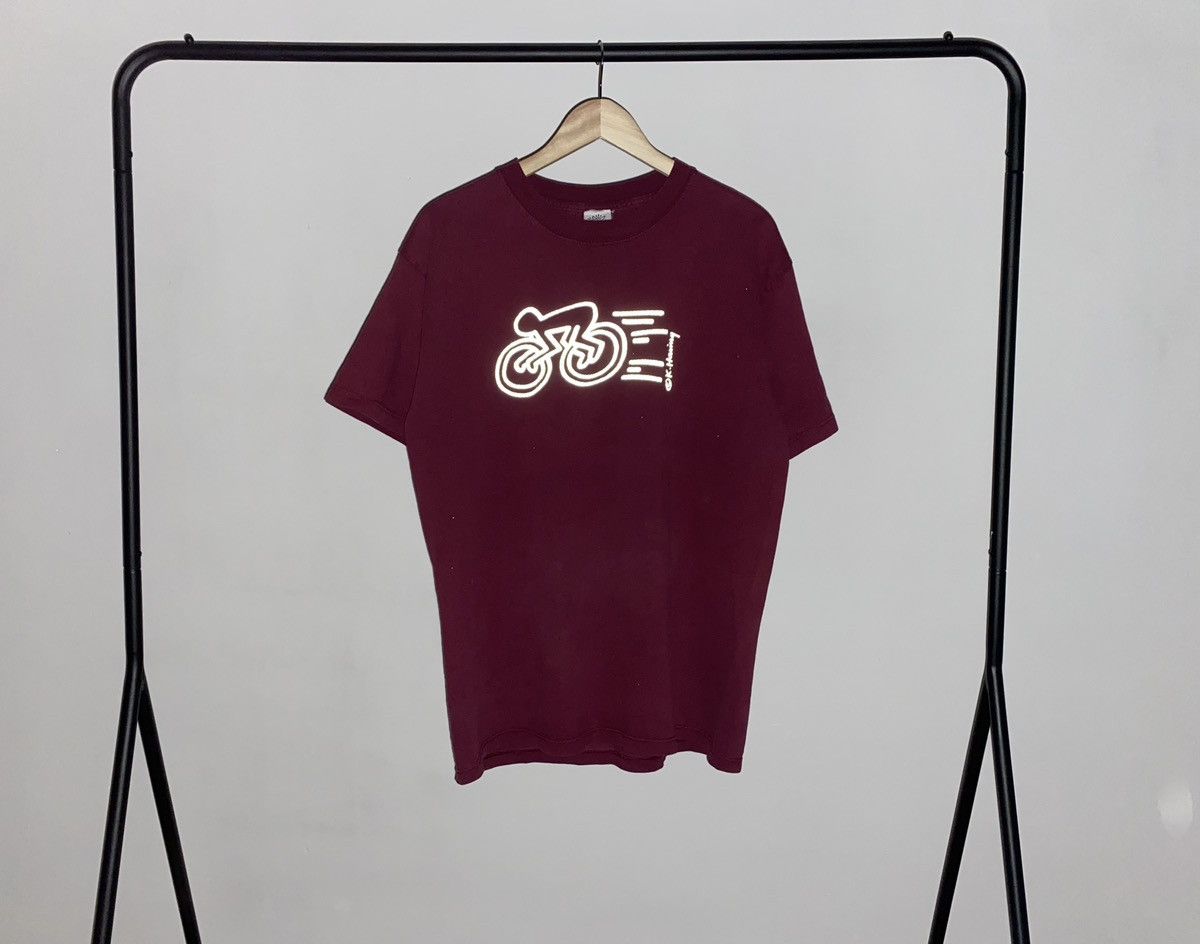 Keith Haring T-shirt Reflective Cycling Design Pop Shop Art