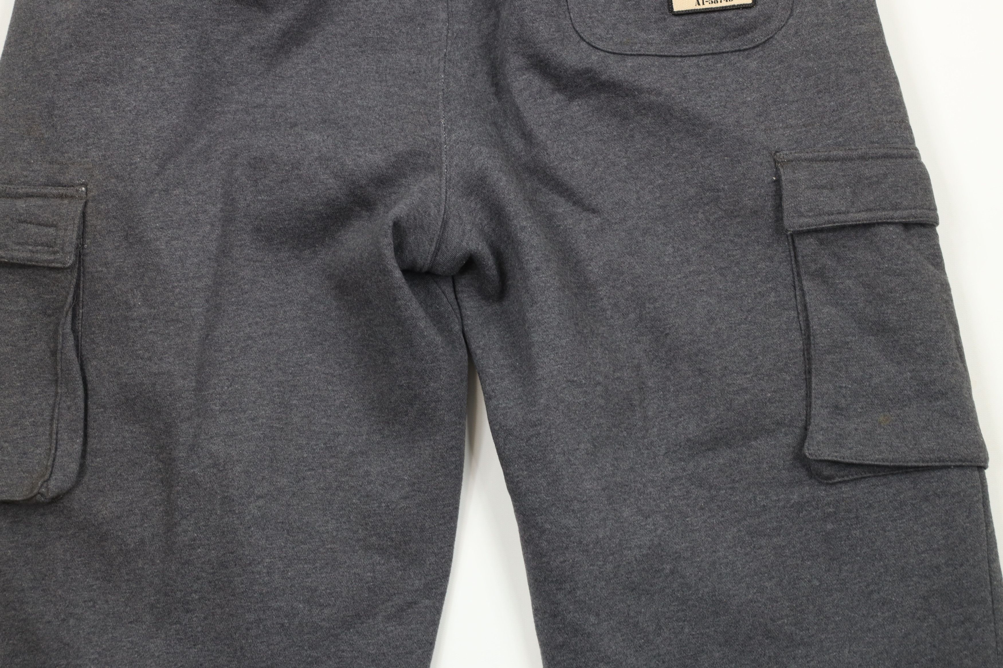 Vintage Vintage AND1 Basketball Heavyweight Cargo Sweatpants Gray Size US 38 / EU 54 - 10 Thumbnail