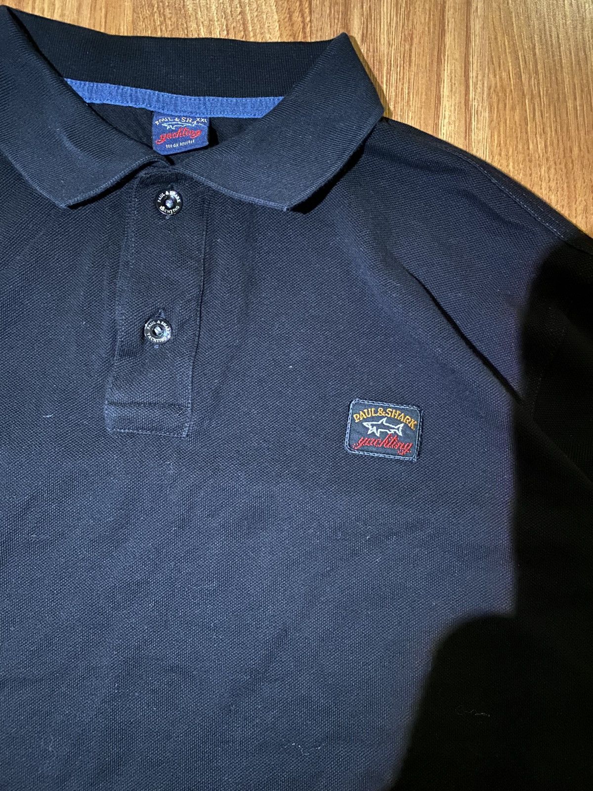 Paul & Shark Paul and Shark Long Sleeve Polo Shirt Gray - Size Men's XXL Size US XL / EU 56 / 4 - 3 Thumbnail