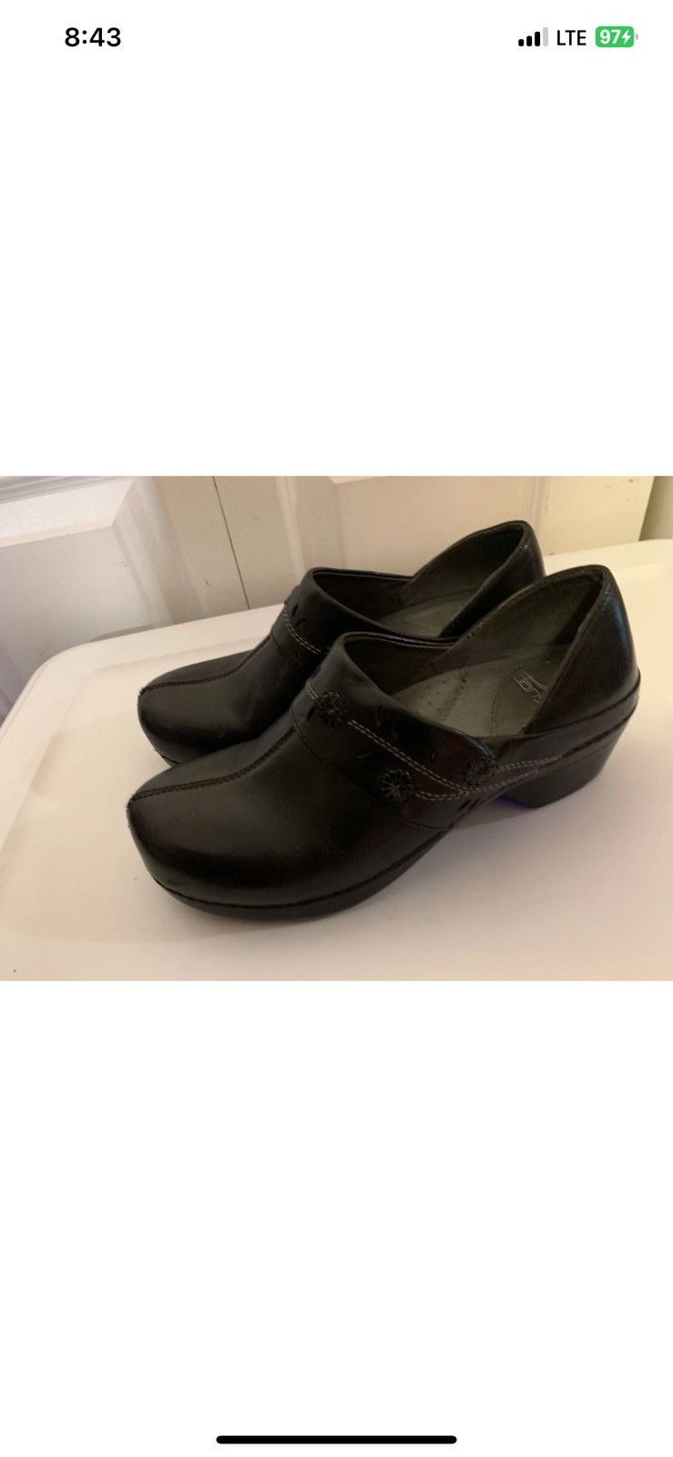 Dansko Dansko Black Professional Clog Sz 37 us 6.5 Size US 6.5 / IT 36.5 - 6 Thumbnail