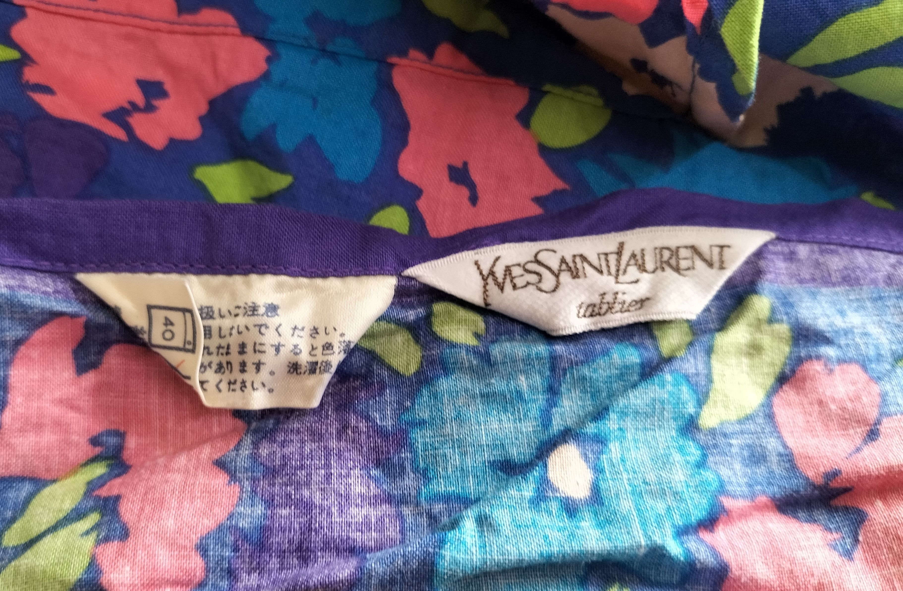 Yves Saint Laurent Yves saint Laurent floral apron Size ONE SIZE - 6 Thumbnail