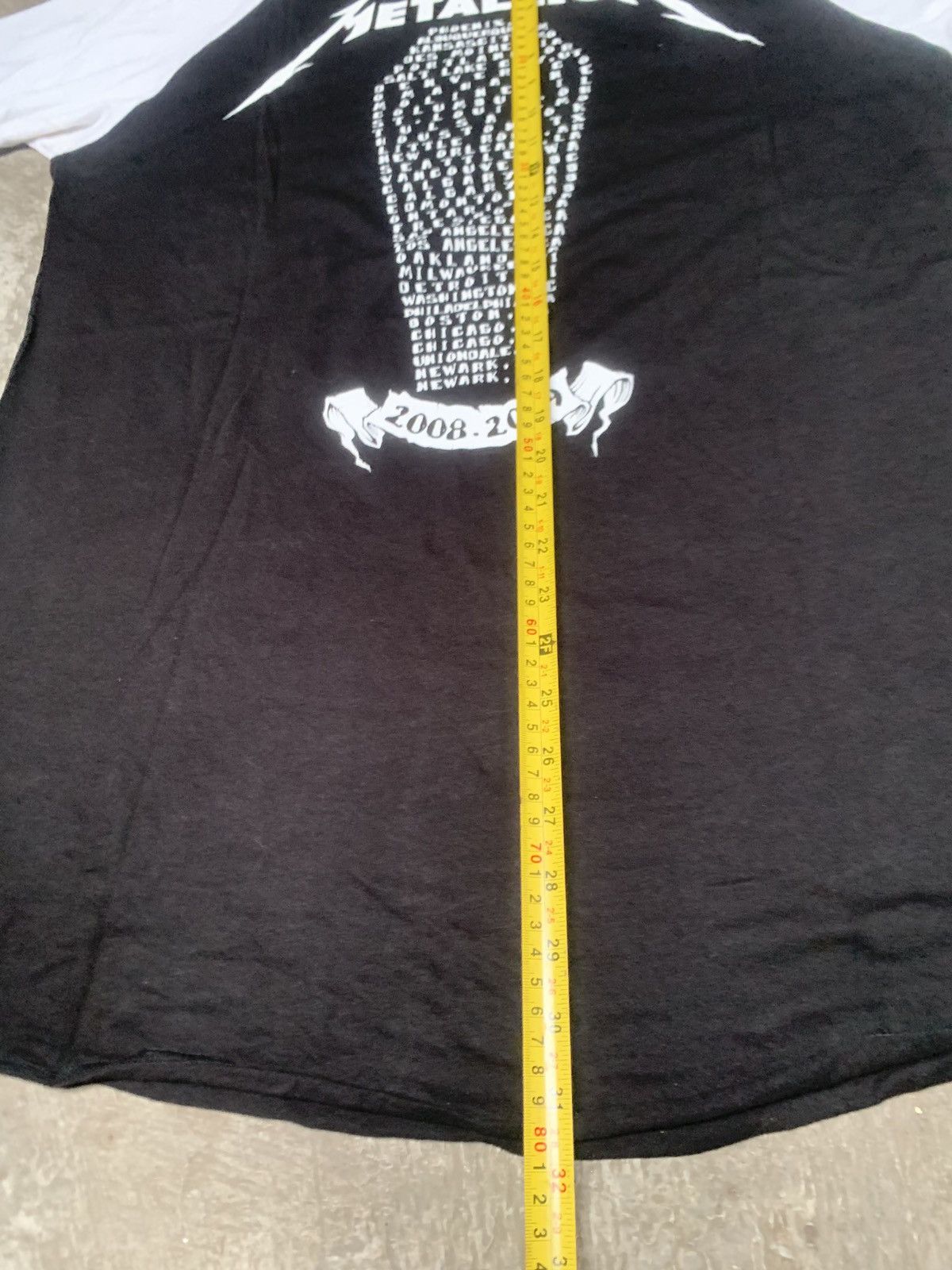 Metallica × Vintage Vintage Metallica Shirt Seek And Destroy Raglan Shirt Size US L / EU 52-54 / 3 - 8 Thumbnail