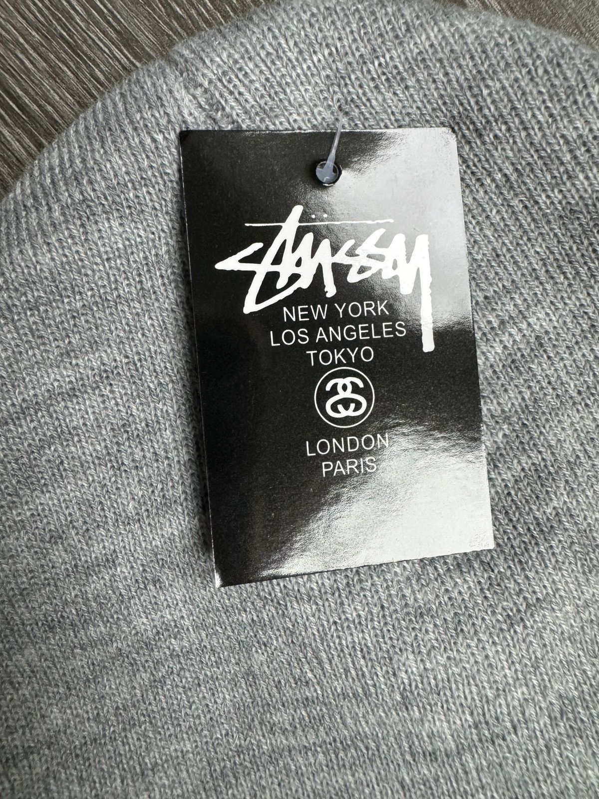 Stussy Gray stussy beanie Size ONE SIZE - 11 Thumbnail