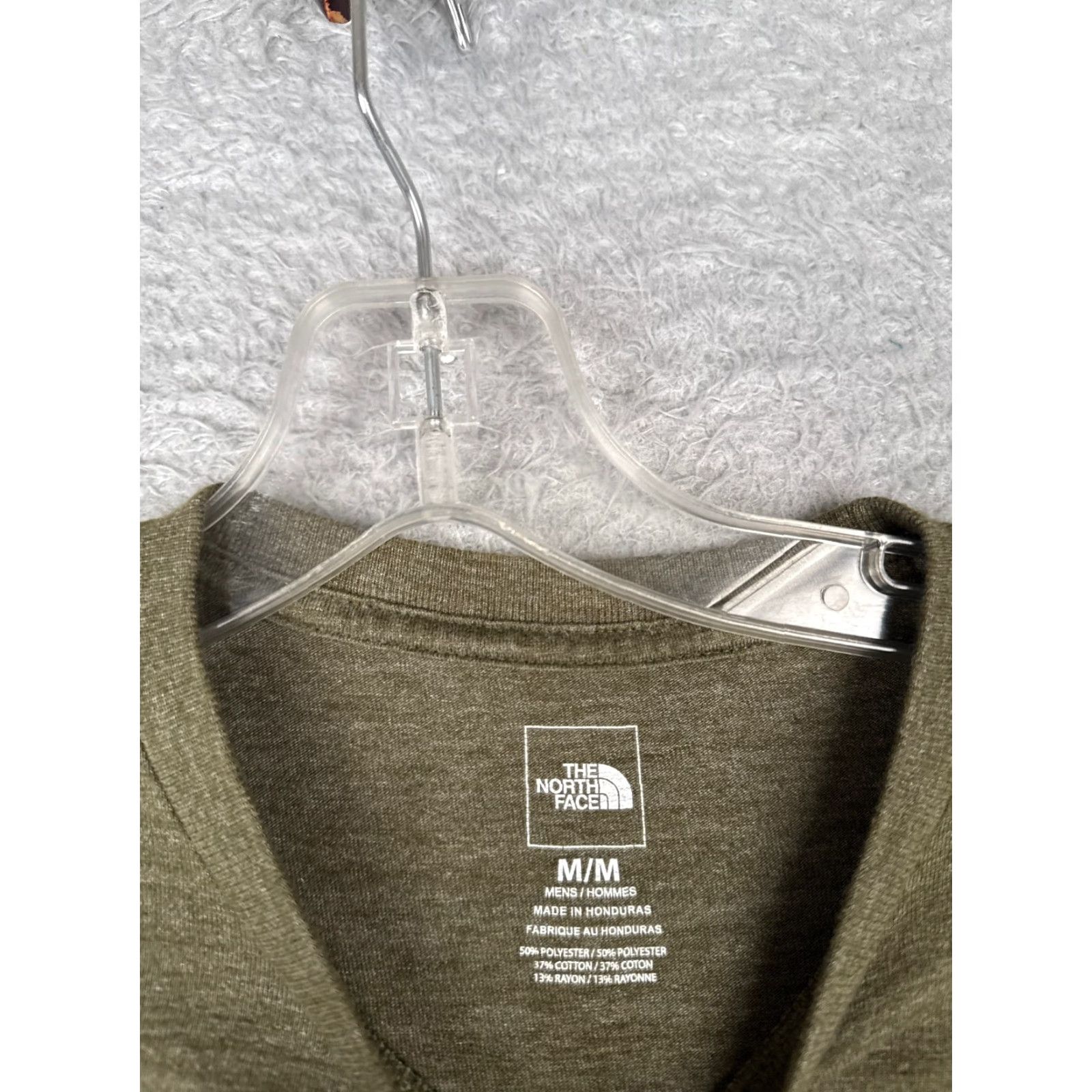 The North Face The North Face Shirt Men M Green Short Sleeve Crew Neck Cotton Blend Size US M / EU 48-50 / 2 - 7 Thumbnail