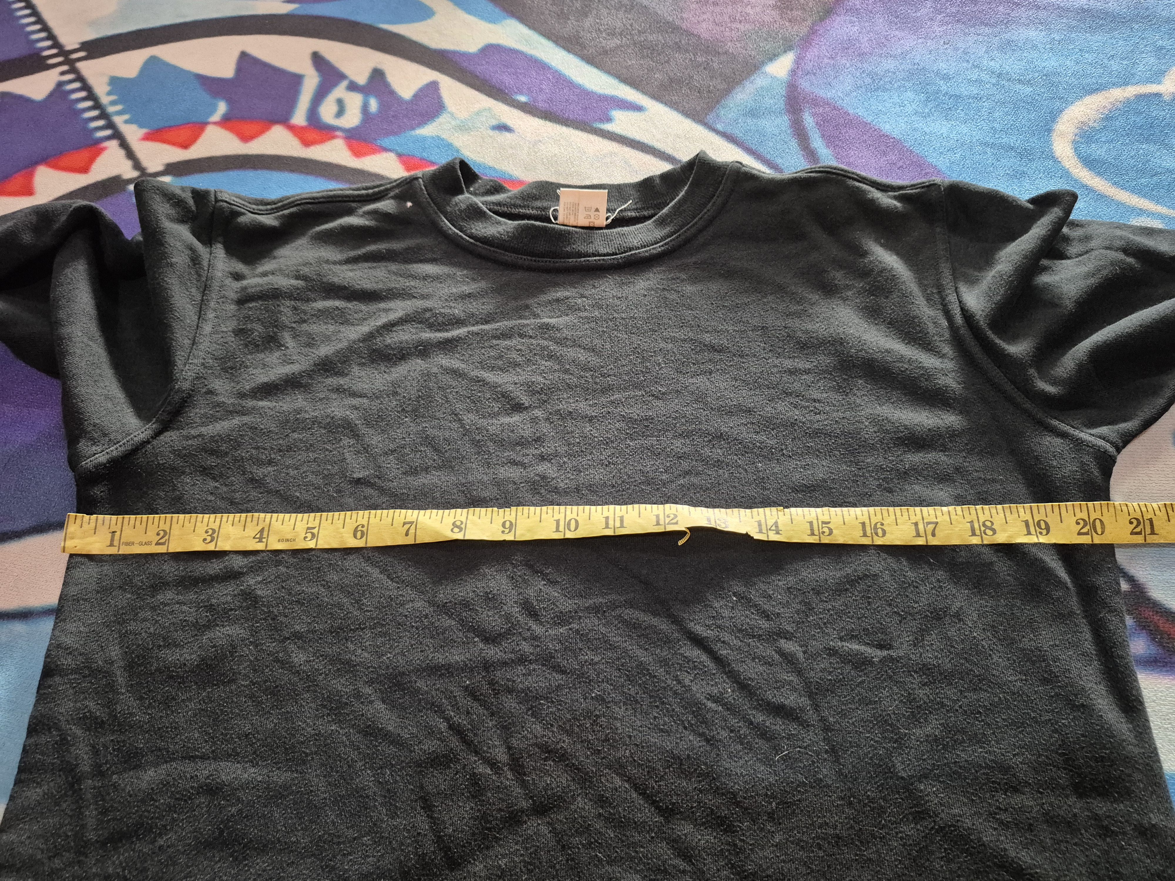 Edwin 🔥 Edwin Simple Plain Black Sweatshirt Jumper Minimalist Size US M / EU 48-50 / 2 - 9 Thumbnail