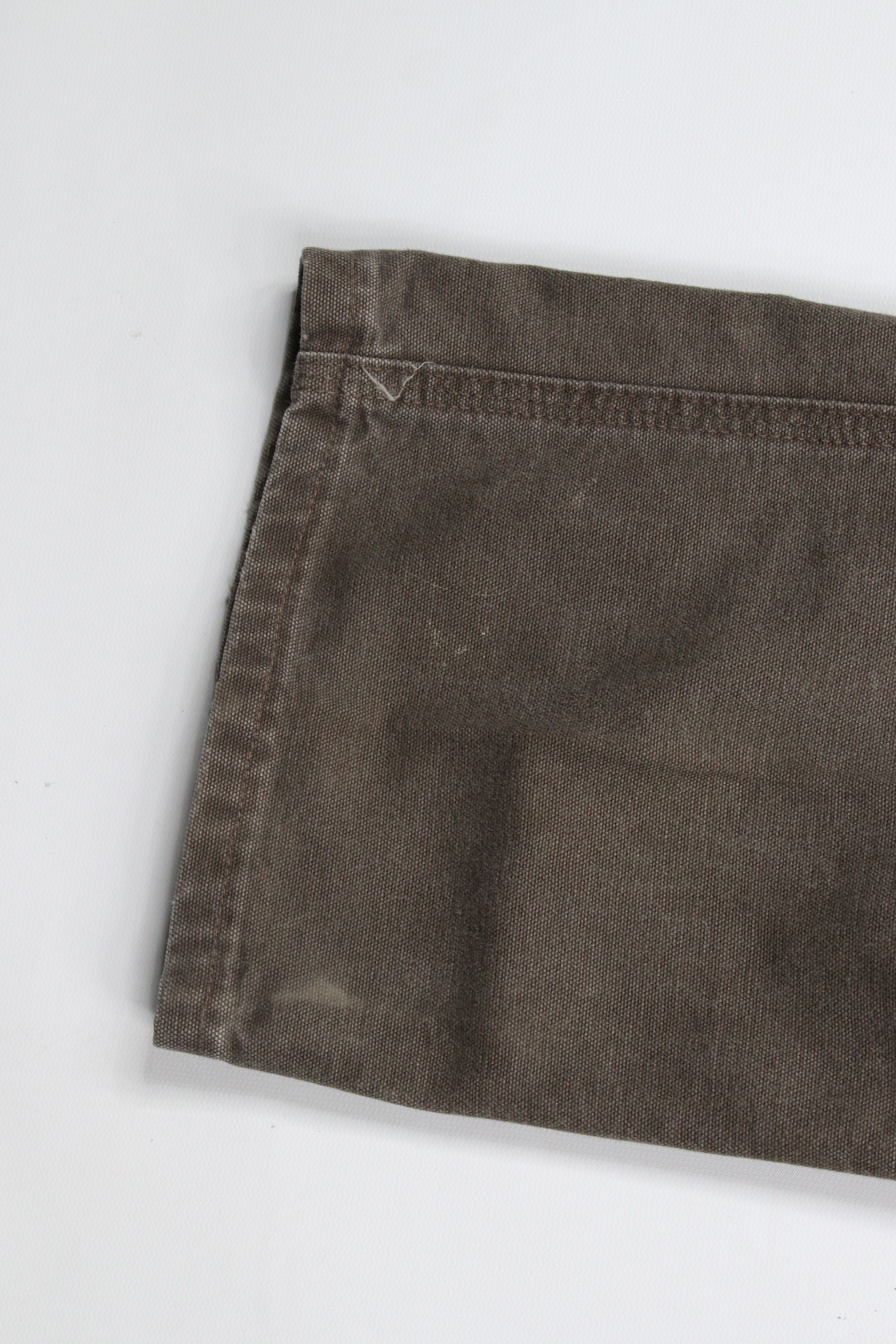 Carhartt × Vintage Vintage Carhartt Loose Fit Washed Duck Pants Timber Brown Size US 32 / EU 48 - 5 Thumbnail