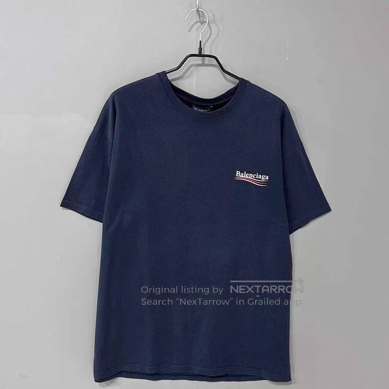 Balenciaga Balenciaga Classic Coke Logo Short Sleeve Size US L / EU 52-54 / 3 - 1 Thumbnail
