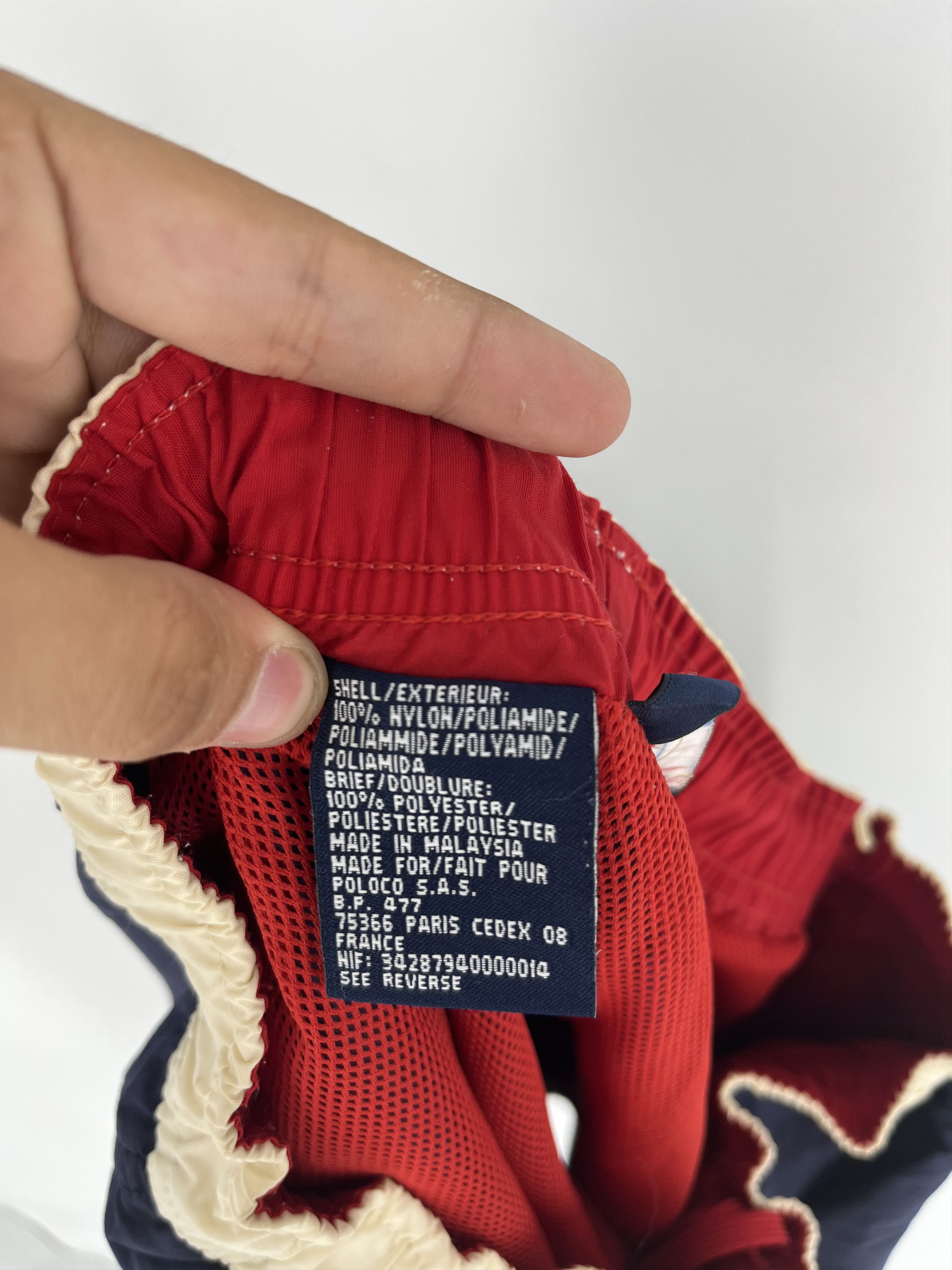 Polo Ralph Lauren × Vintage Vintage y2k polo Sport Shorts Medium Trunks Size US 34 / EU 50 - 6 Thumbnail