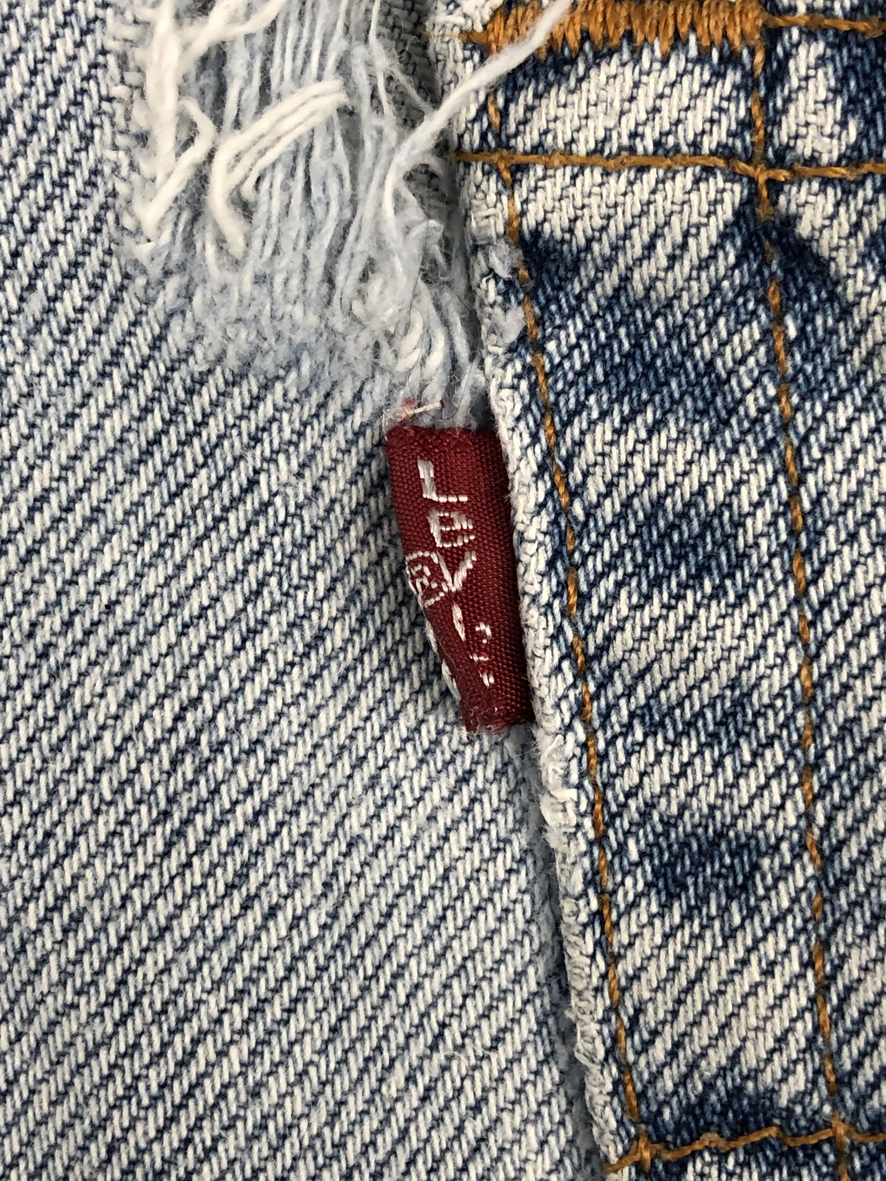 Levi's × Vintage Vintage 90s Levis 550 Light Wash Jeans Size US 34 / EU 50 - 6 Thumbnail