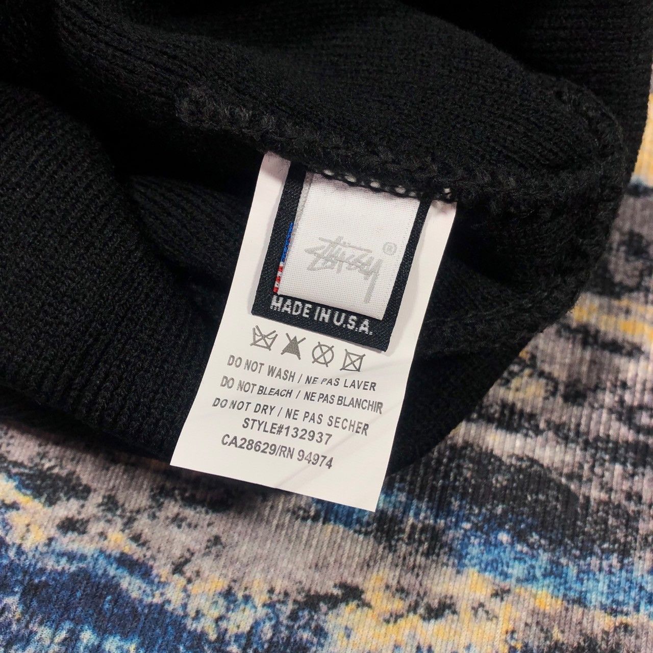Stussy × Vintage Stussy FA19 SS-LINK Cuff Beanie Size ONE SIZE - 4 Thumbnail