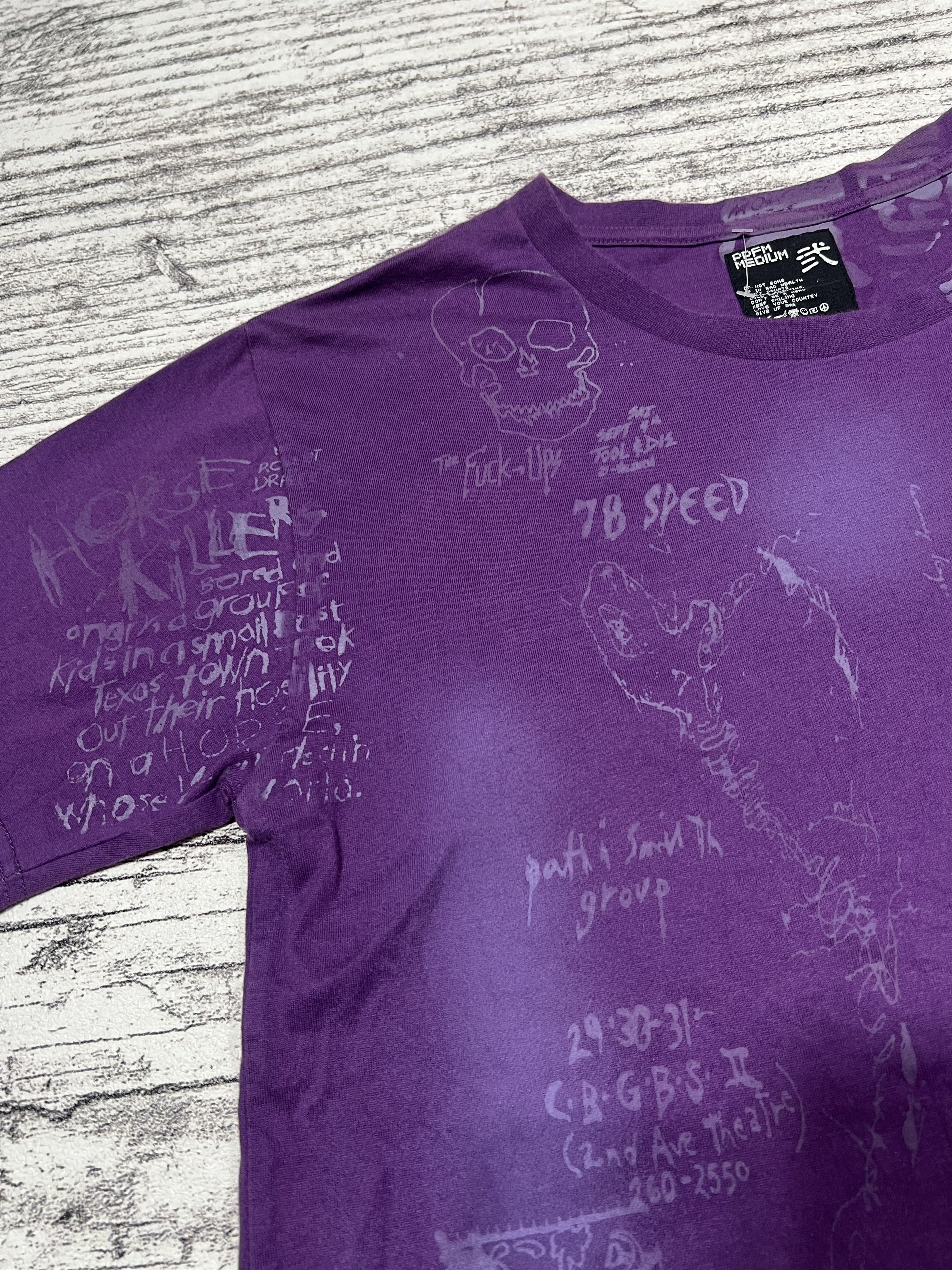 PPFM 2000s PPFM Japanese Poem Print Tee y2k Lgb Ifsix Size US M / EU 48-50 / 2 - 6 Thumbnail