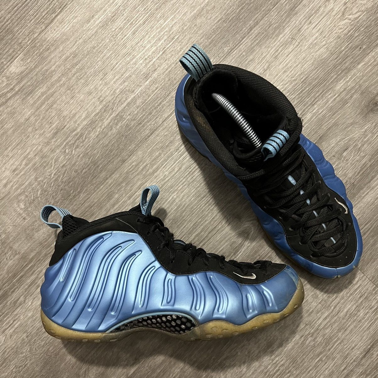 image of Nike Air Foamposite One University Blue Shoes, Men's (Size 9)