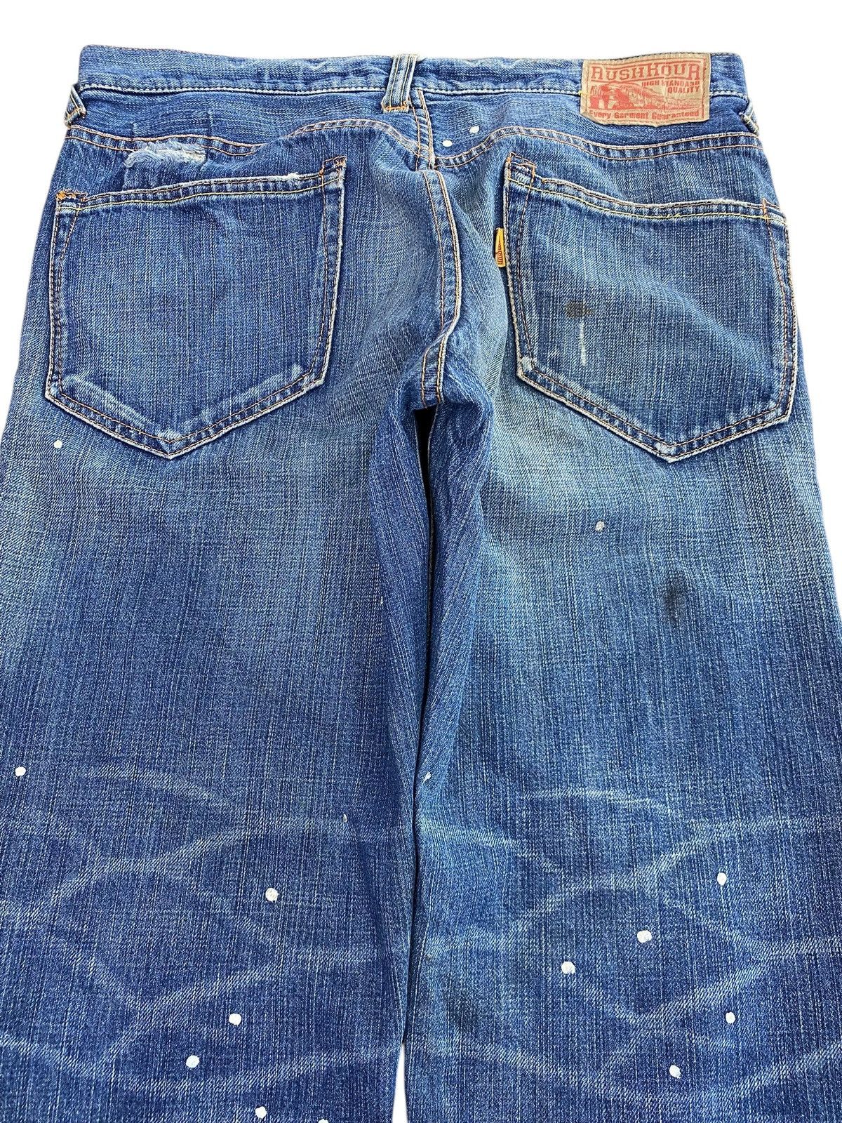 Japanese Brand Japanese Brand Distressed Paint Splanter Jeans Size US 33 - 4 Thumbnail