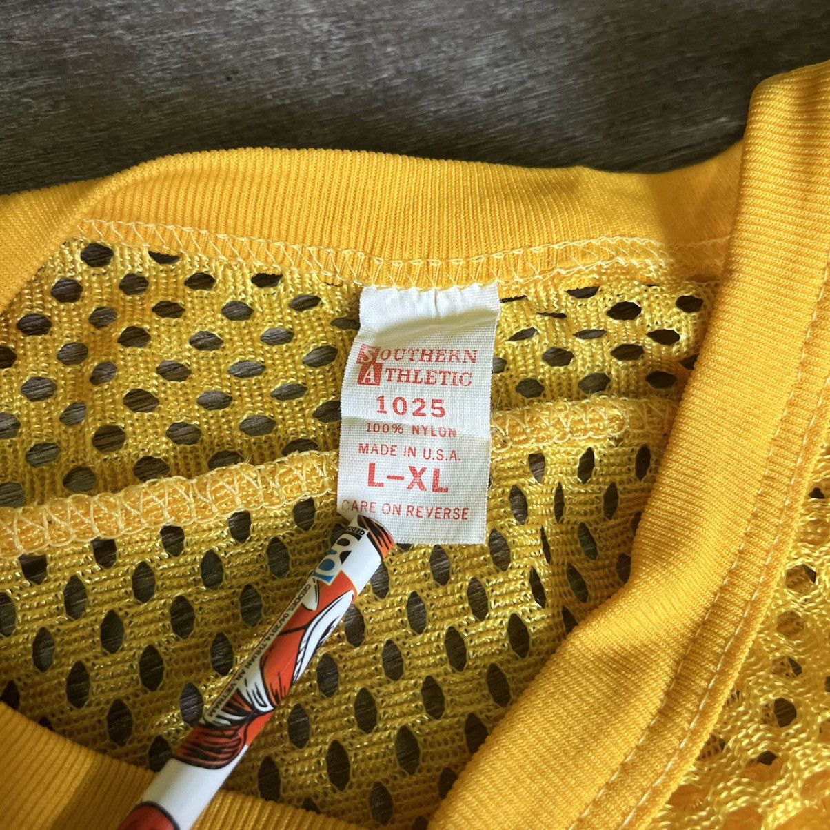 Vintage True Vintage 1970s Southern Athletic Nylon Football Jersey 9 Size US XL / EU 56 / 4 - 4 Thumbnail